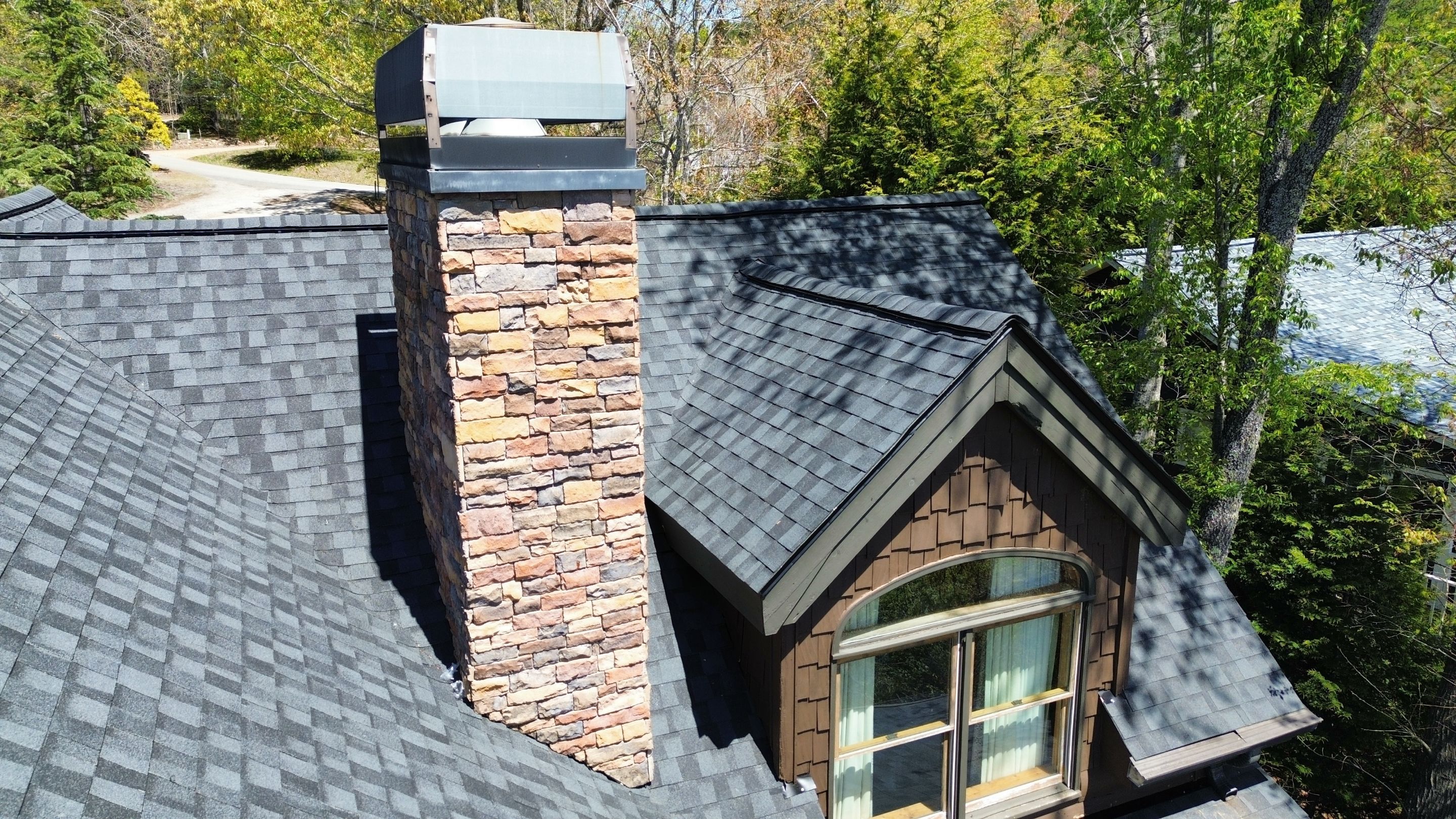 Blairsville, GA Roof Replacement CertainTeed Landmark Pro Max Def Moire Black by Reset Roofing