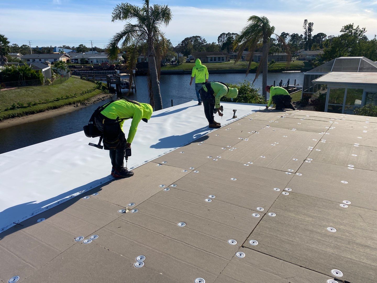 Residential Brava Spanish Tile Install in North Port, Florida by International Roofing