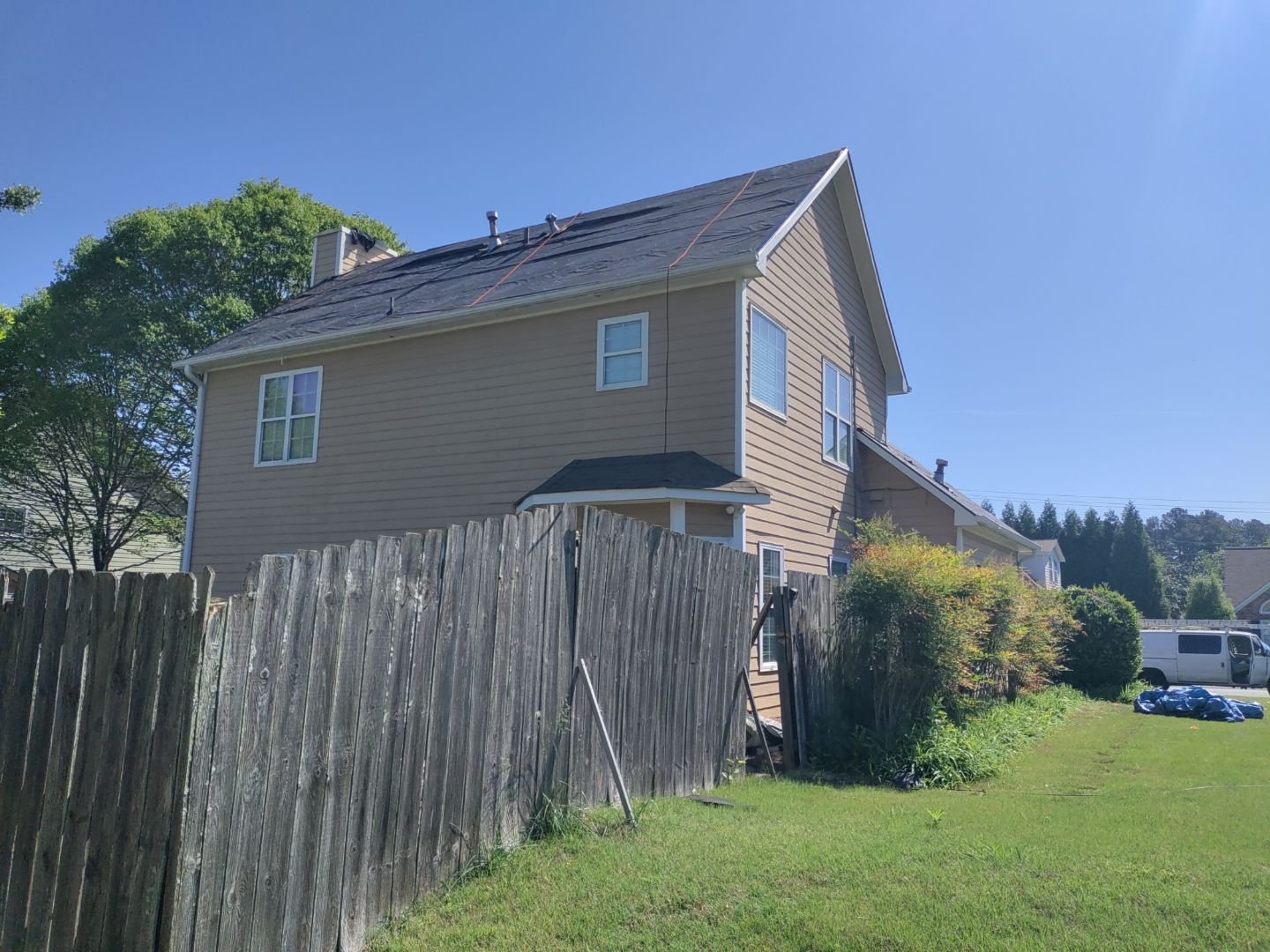 Residential Roof Replacement using Owens Corning TreDef Duration Williamsburg Grey by Inspector Roofing and Restoration