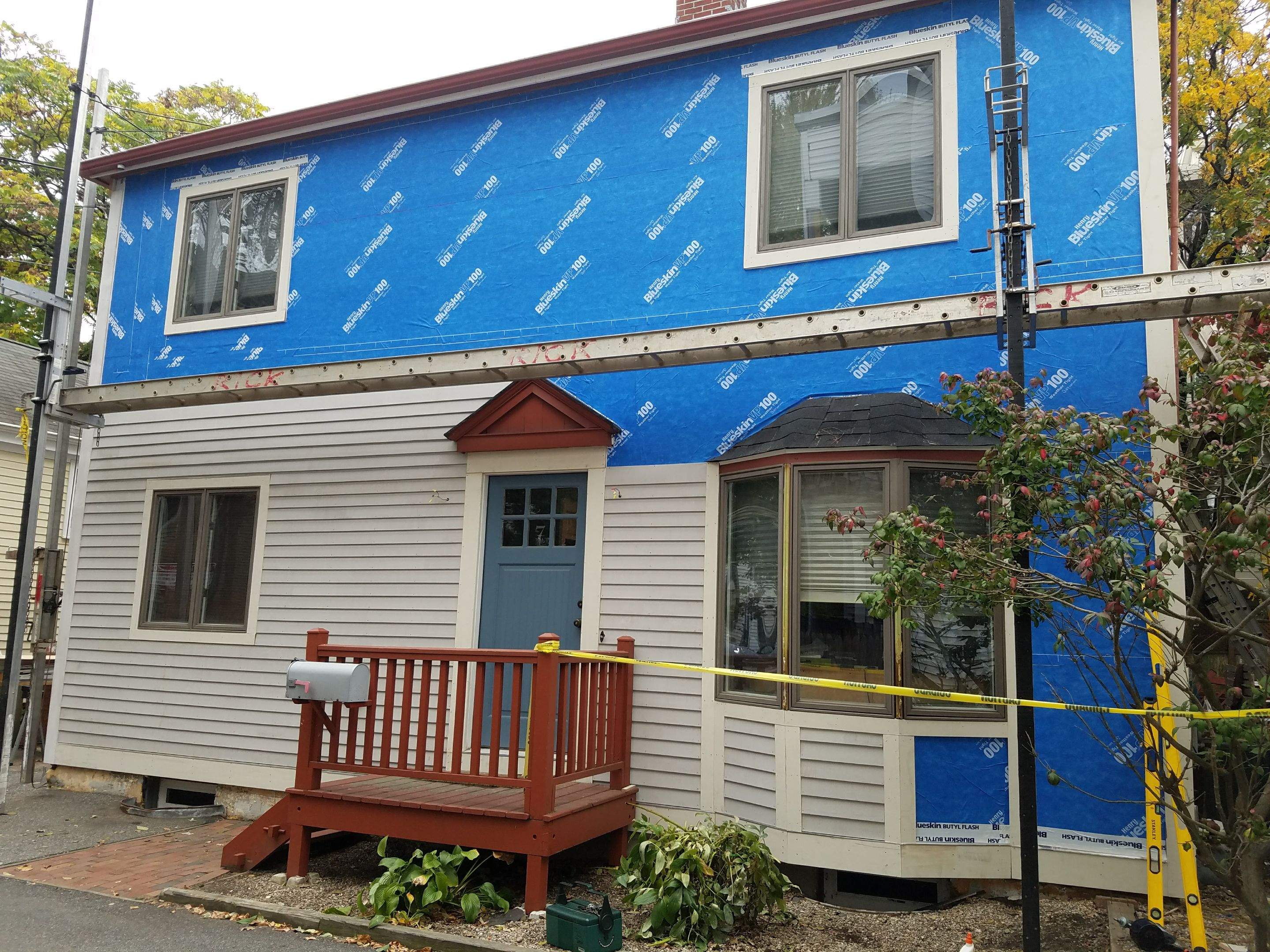 Siding Installation using Cedar Clapboard by Loyalty Exterior Solutions 