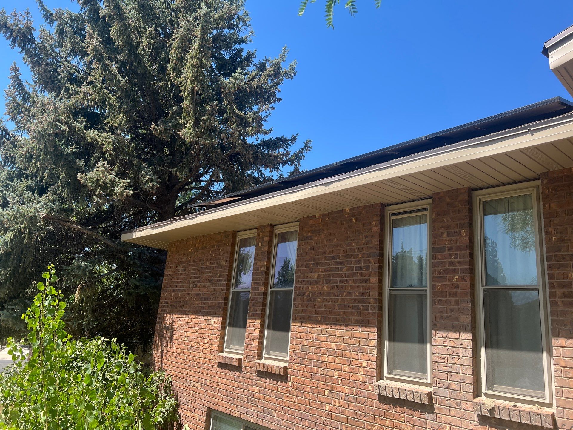 Project in South Weber by Emerald Gotcha Gutters 