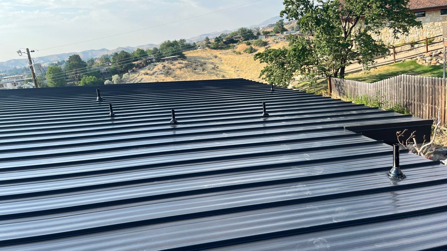 🏡 New Metal Roof in the Foothills of Boise, Idaho! 🏡 by ID Roofing LLC