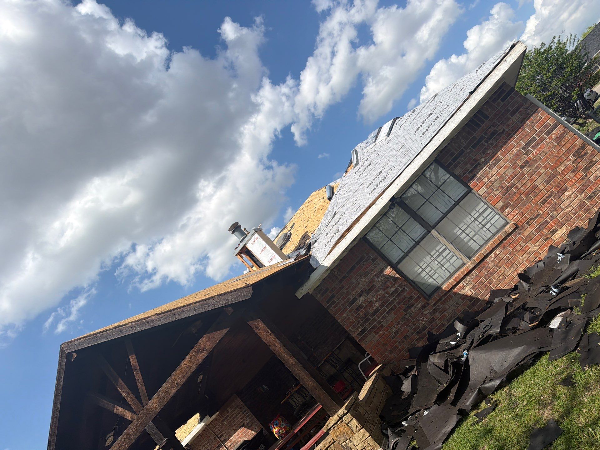 GAF Timberline Asphalt Shingle Roof Replacement in Sulphur, Oklahoma by BANA Roofing and Solar Supply