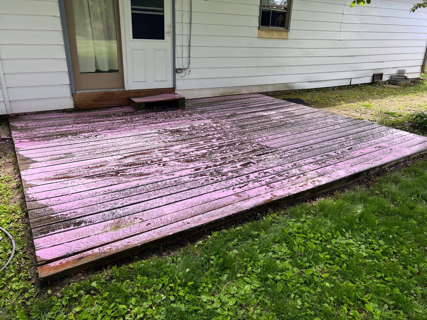 Clean, stain, and seal by Storm Contracting 