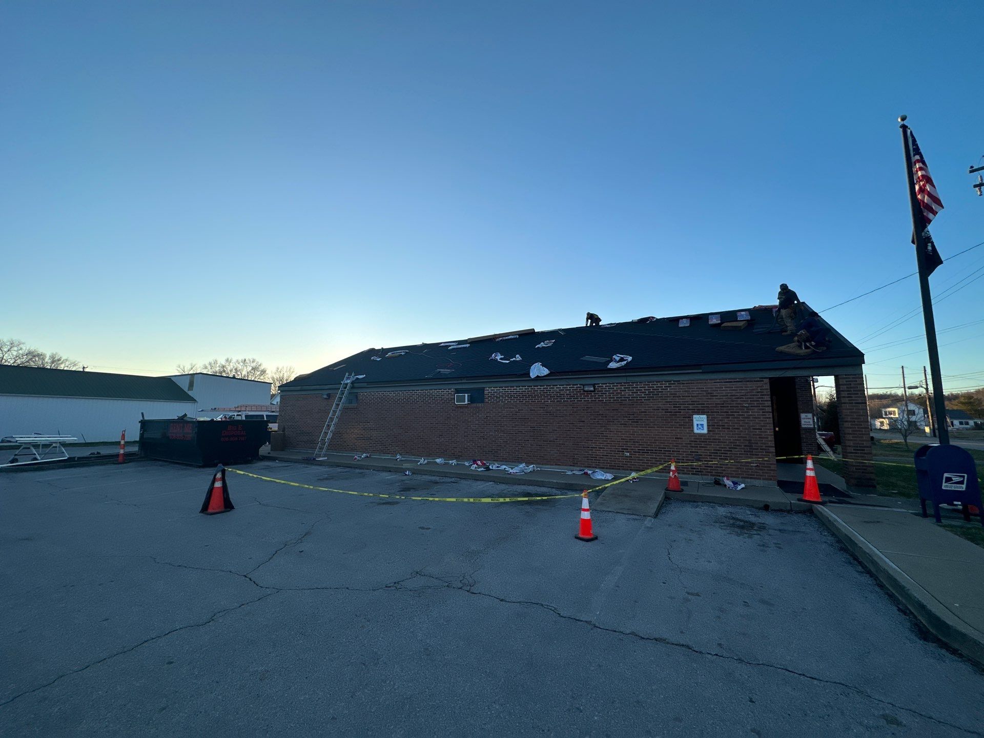 Residential Roofing Installation using GAF Timberline HDZ Charcoal by Nitro Roofing and Construction