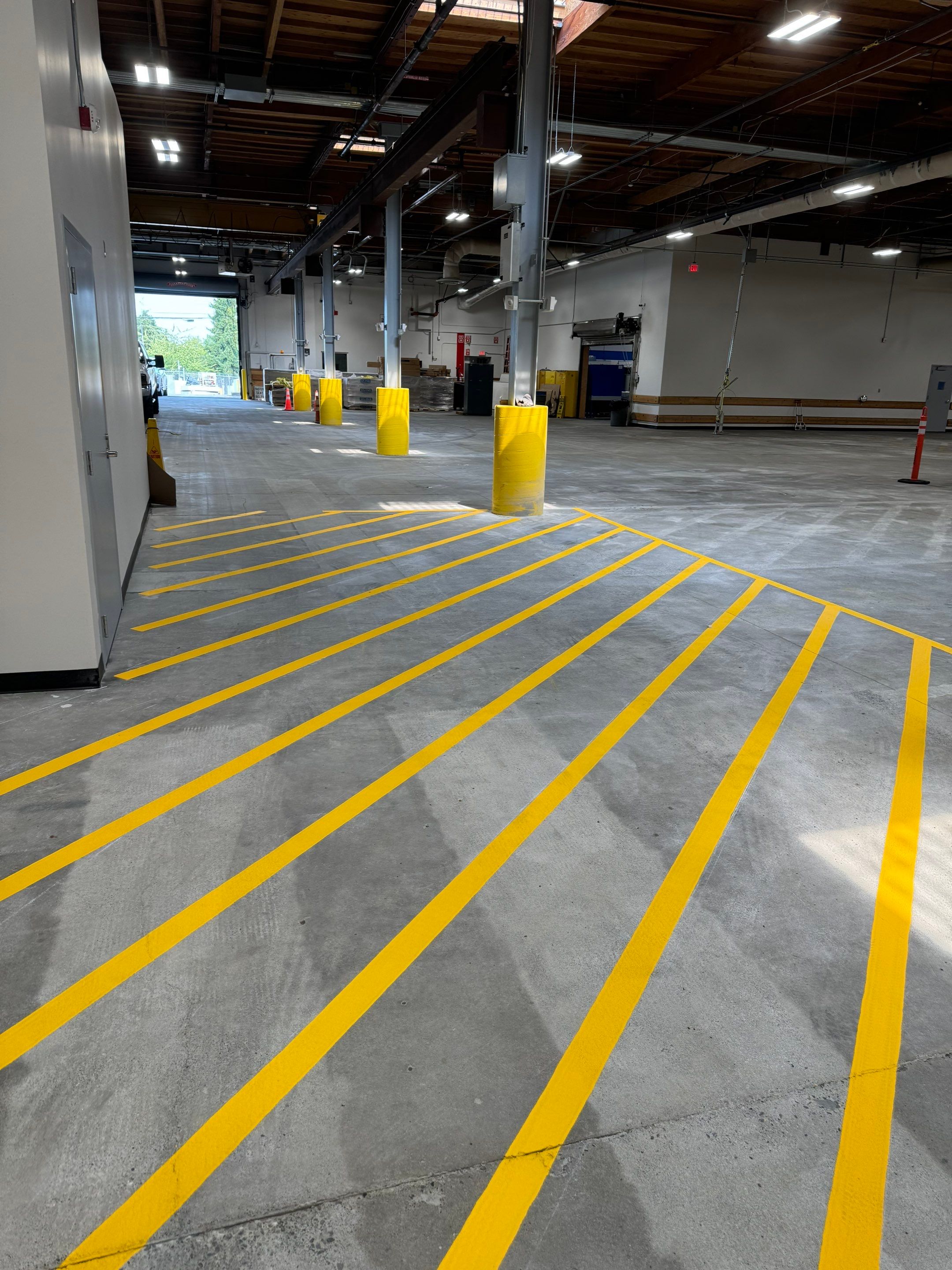USPS Asphalt Patch Repair, Indoor Parking Lot Sandblast, Outdoor Parking Lot Sealcoating & Indoor/Outdoor Parking Lot Striping  by Jireh Asphalt & Concrete Inc 