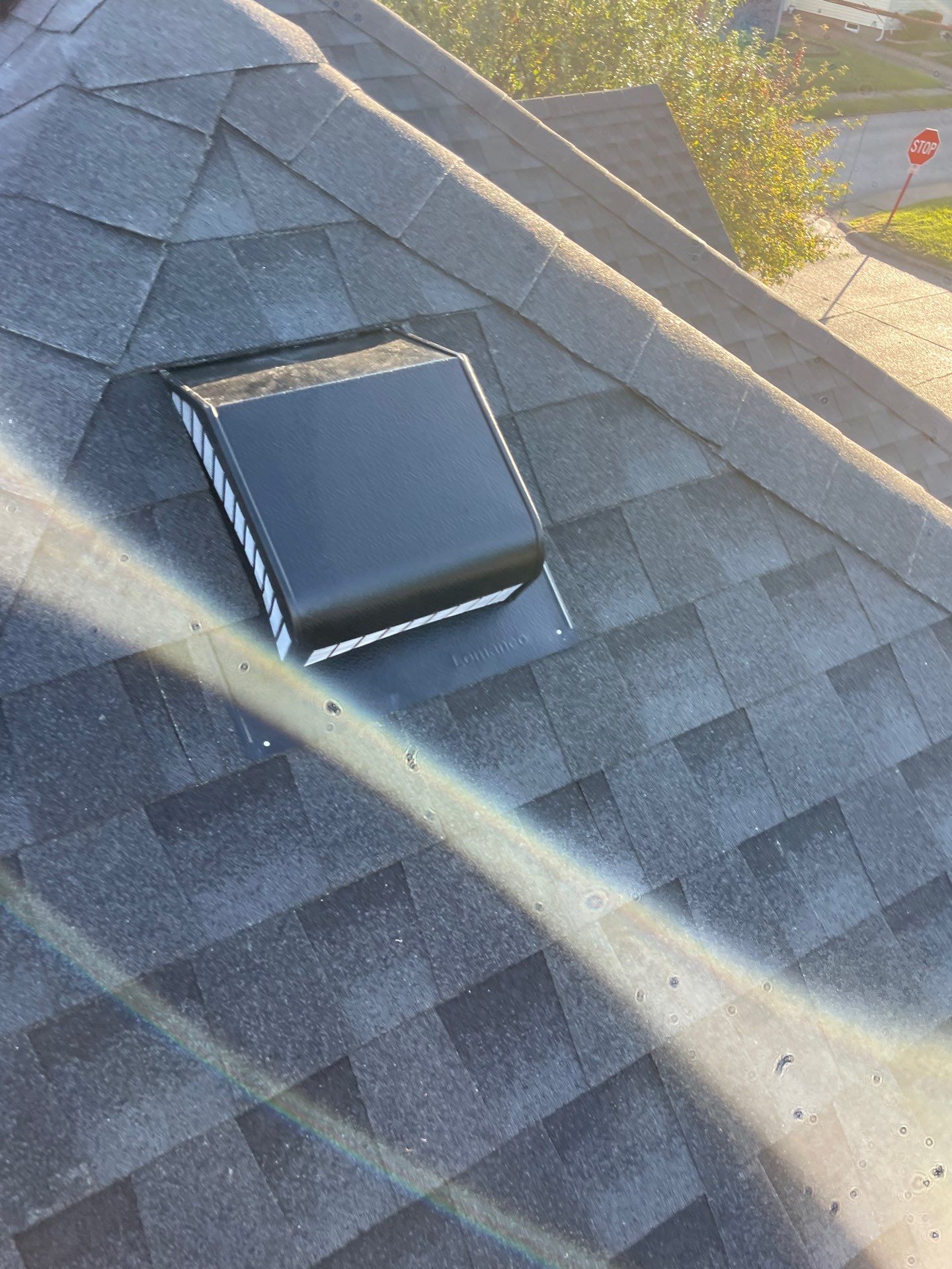 Residential Roofing Installation using GAF Timberline HDZ Charcoal by Rainstoppers Roofing