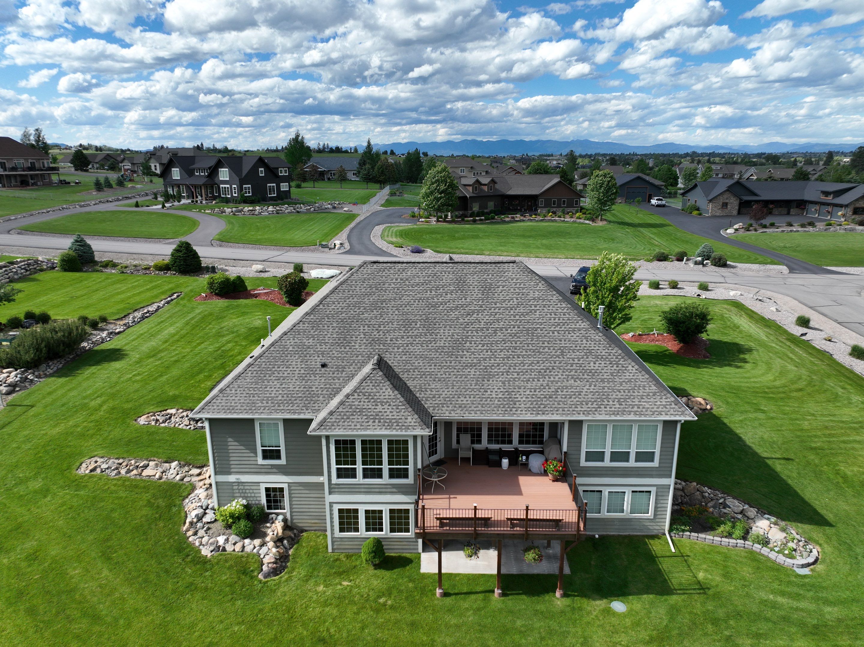 GAF Timberline HDZ - Weathered Wood by Montana Roofing Solutions