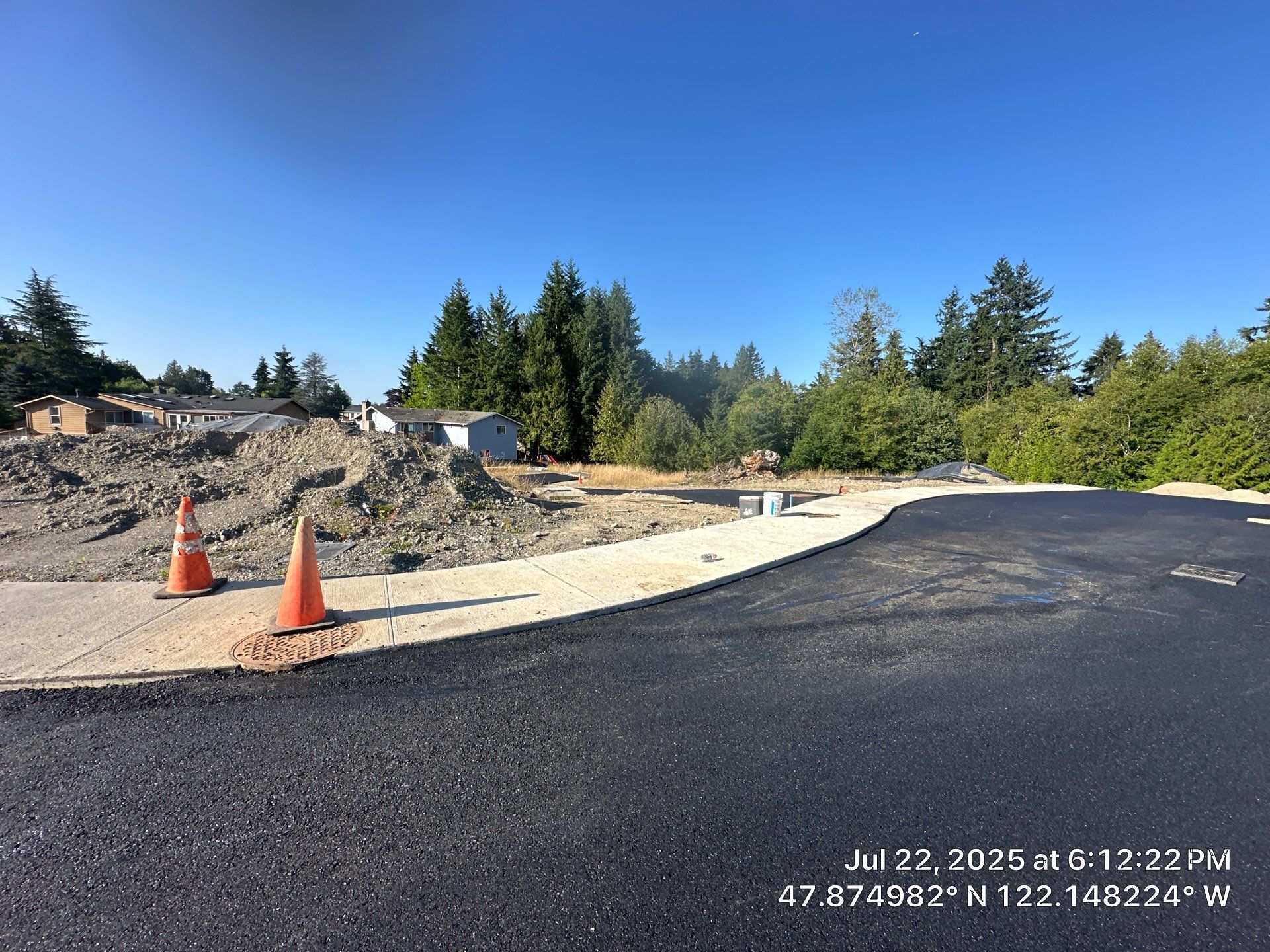 Asphalt Road Repair in Neighborhood  by Jireh Asphalt & Concrete Inc 