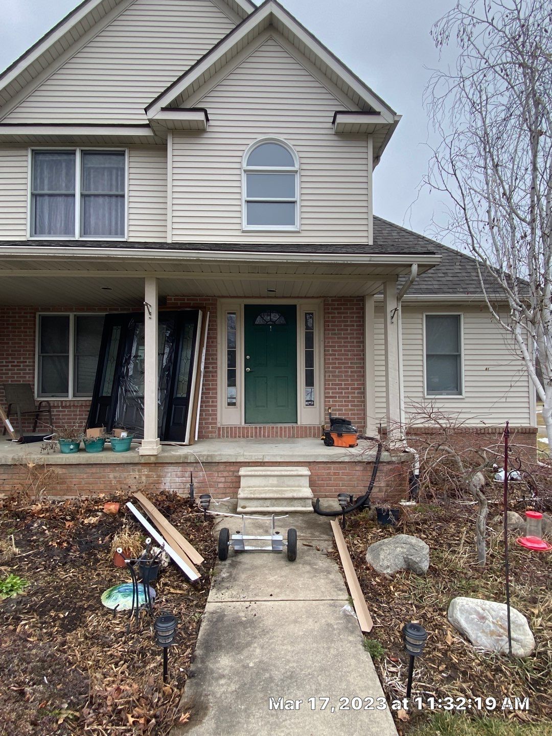 Entry Door using Replace Exterior Door by Smart Roof