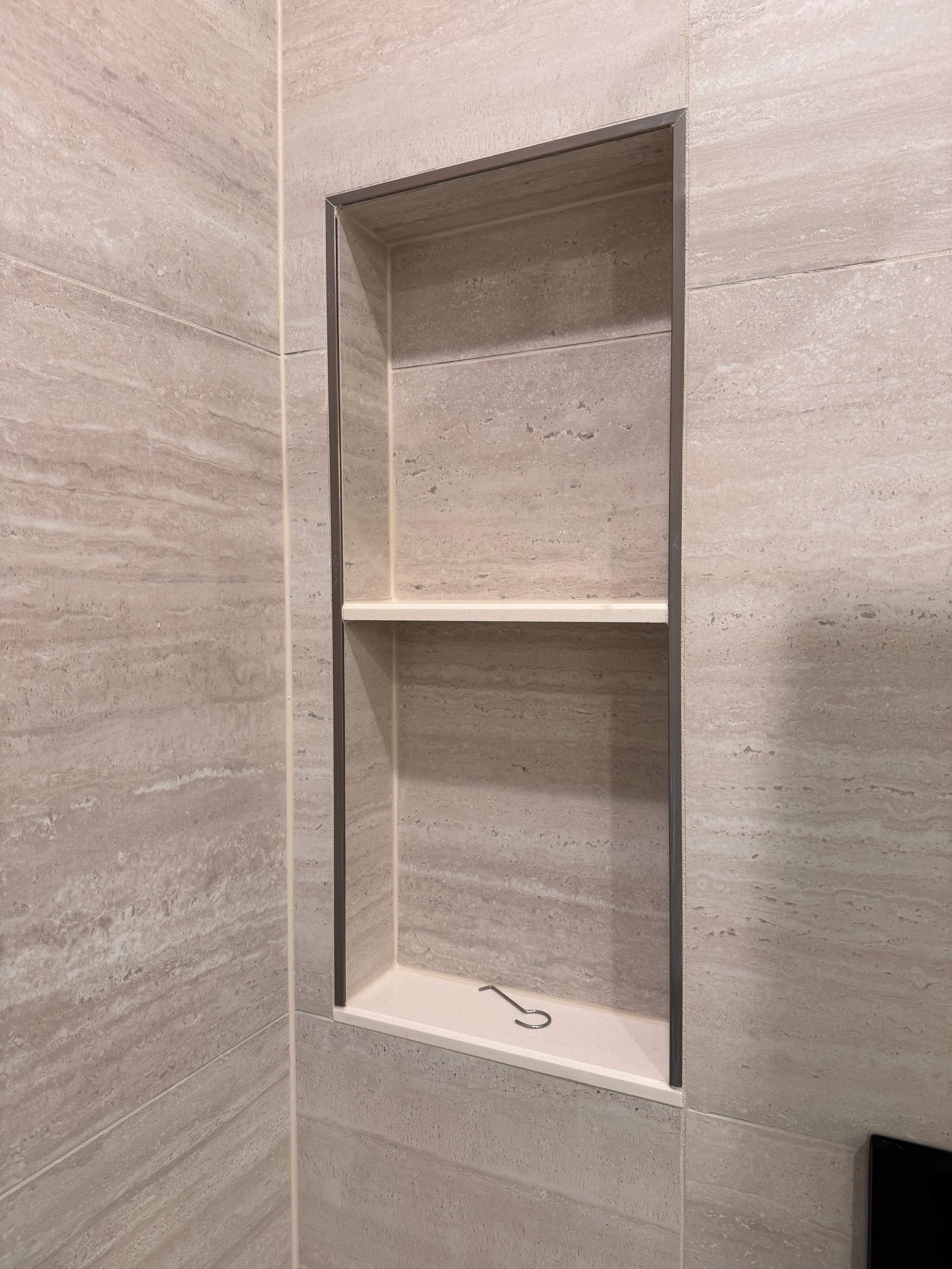 Master bathroom renovation using Free standing tub by Prudencio