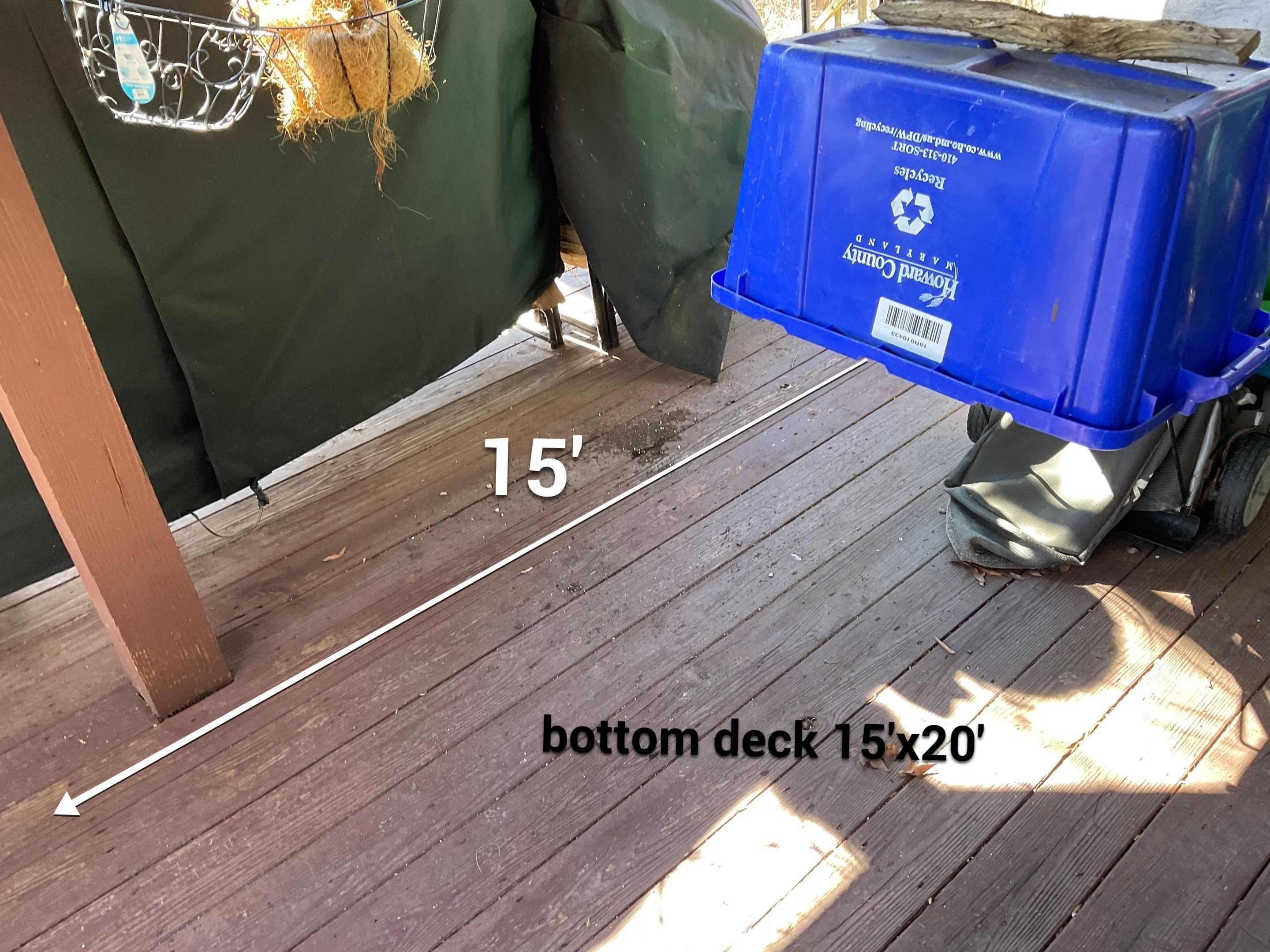 Deck Installation using New Composite Deck Board by Alpha Design Services