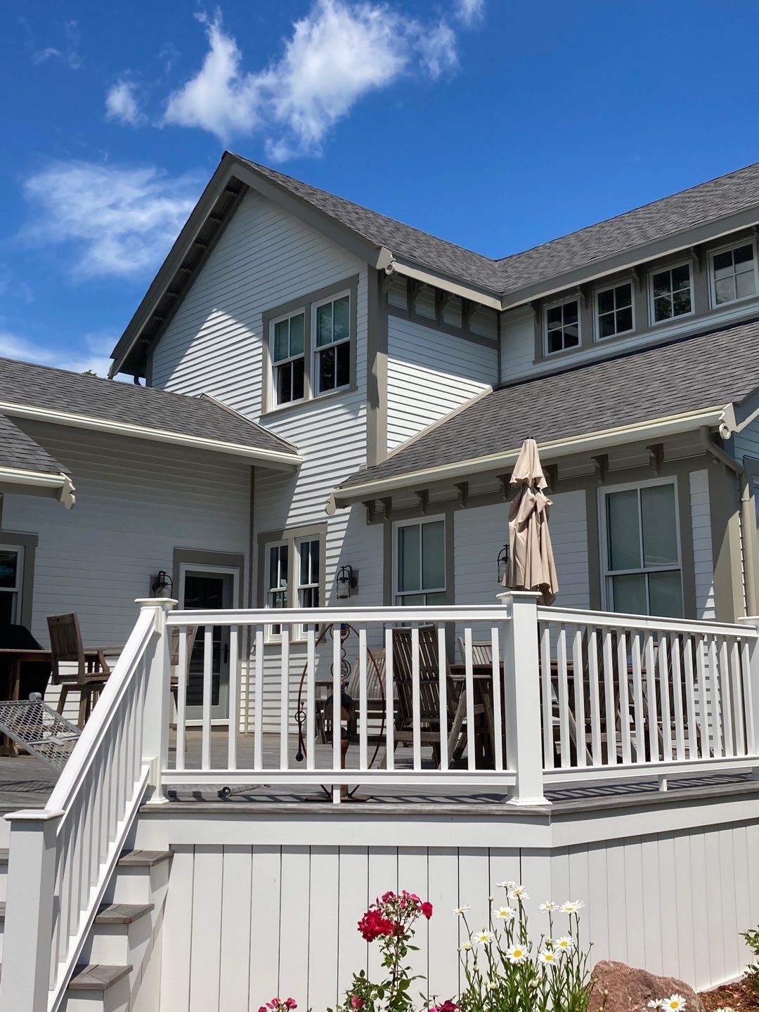 Sandwich, MA Gutter Installation using 4x5 FiberGlass Gutter by Gutter Pro Enterprises