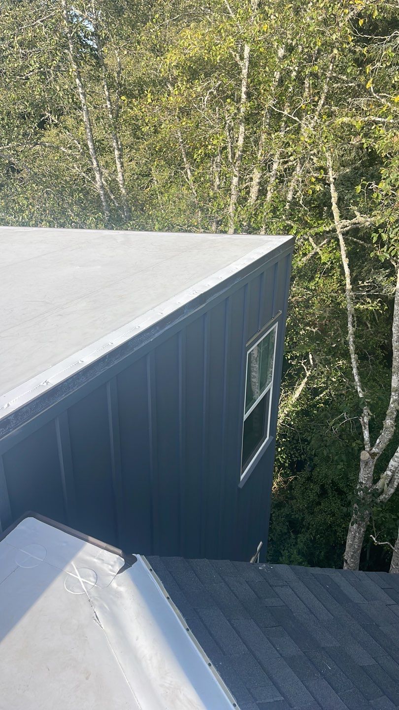 Commercial Roofing Installation using GAF 60Mil TPO  by Orezona Building & Roofing Company, Inc.