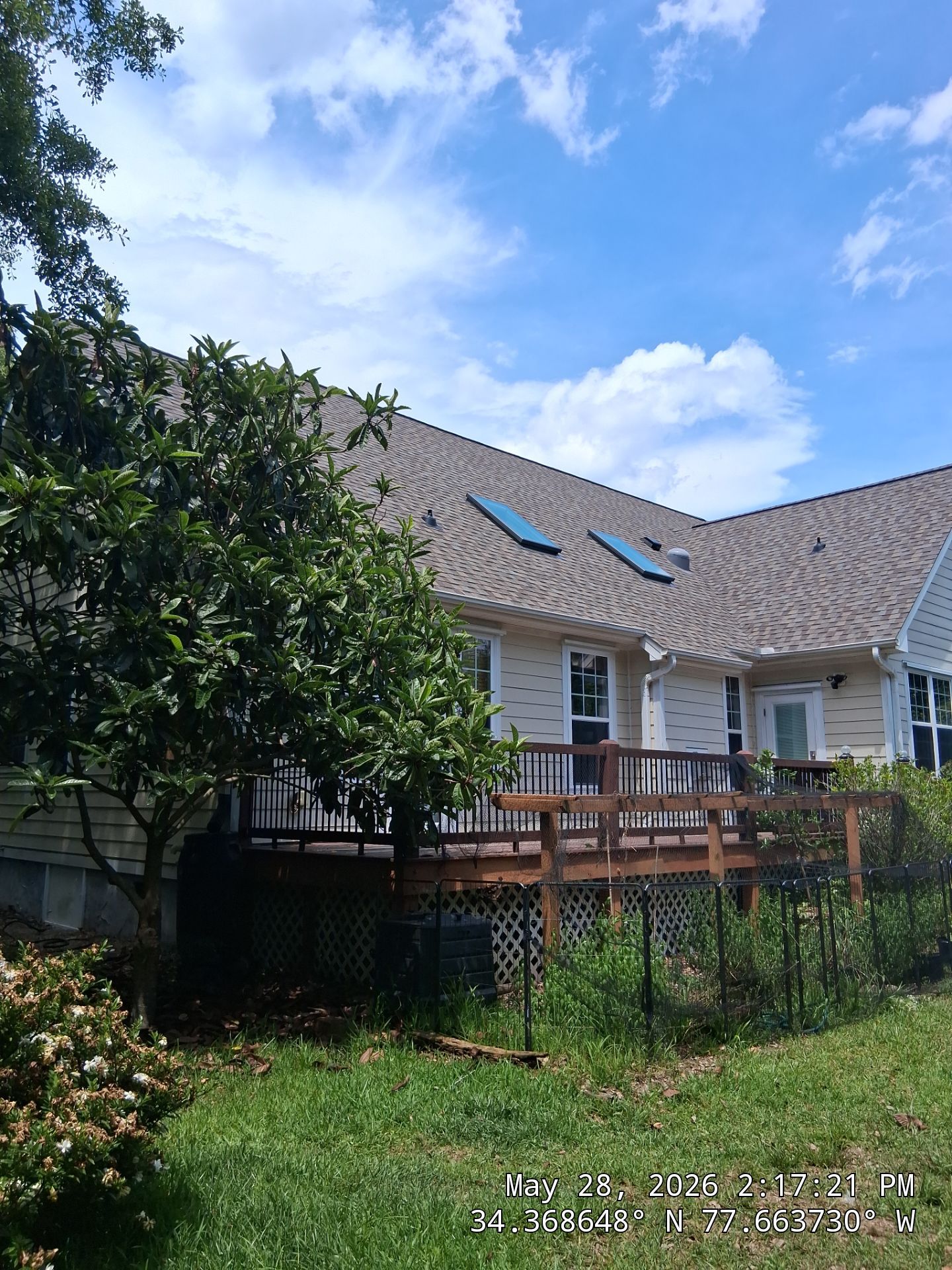 Fortified Roof Replacement and Skylight Replacement in Hampstead, NC by RGR Construction and Roofing, LLC
