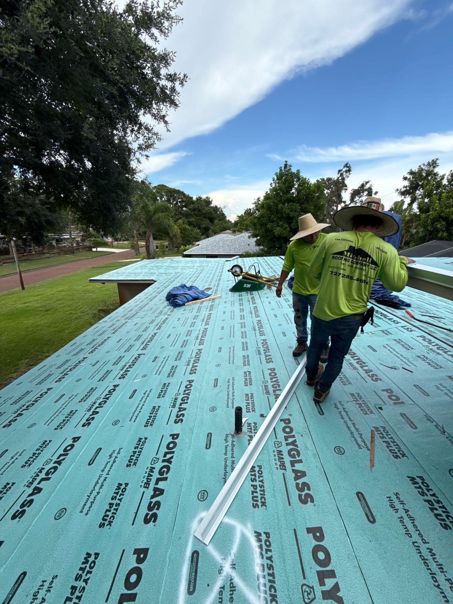 Project in St. Petersburg 33710 by Mitchell Roofing Company LLC 