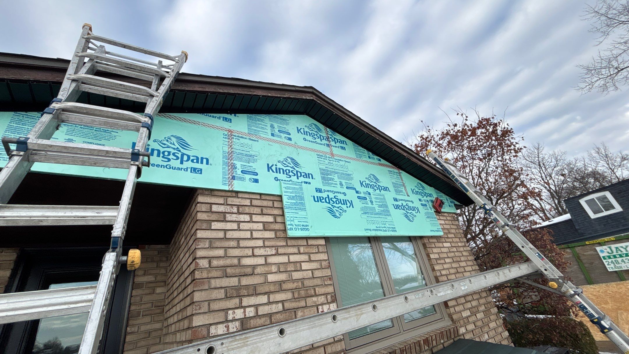 Siding Replacement using Ascend S12" Board & Batten by 180 Contractors
