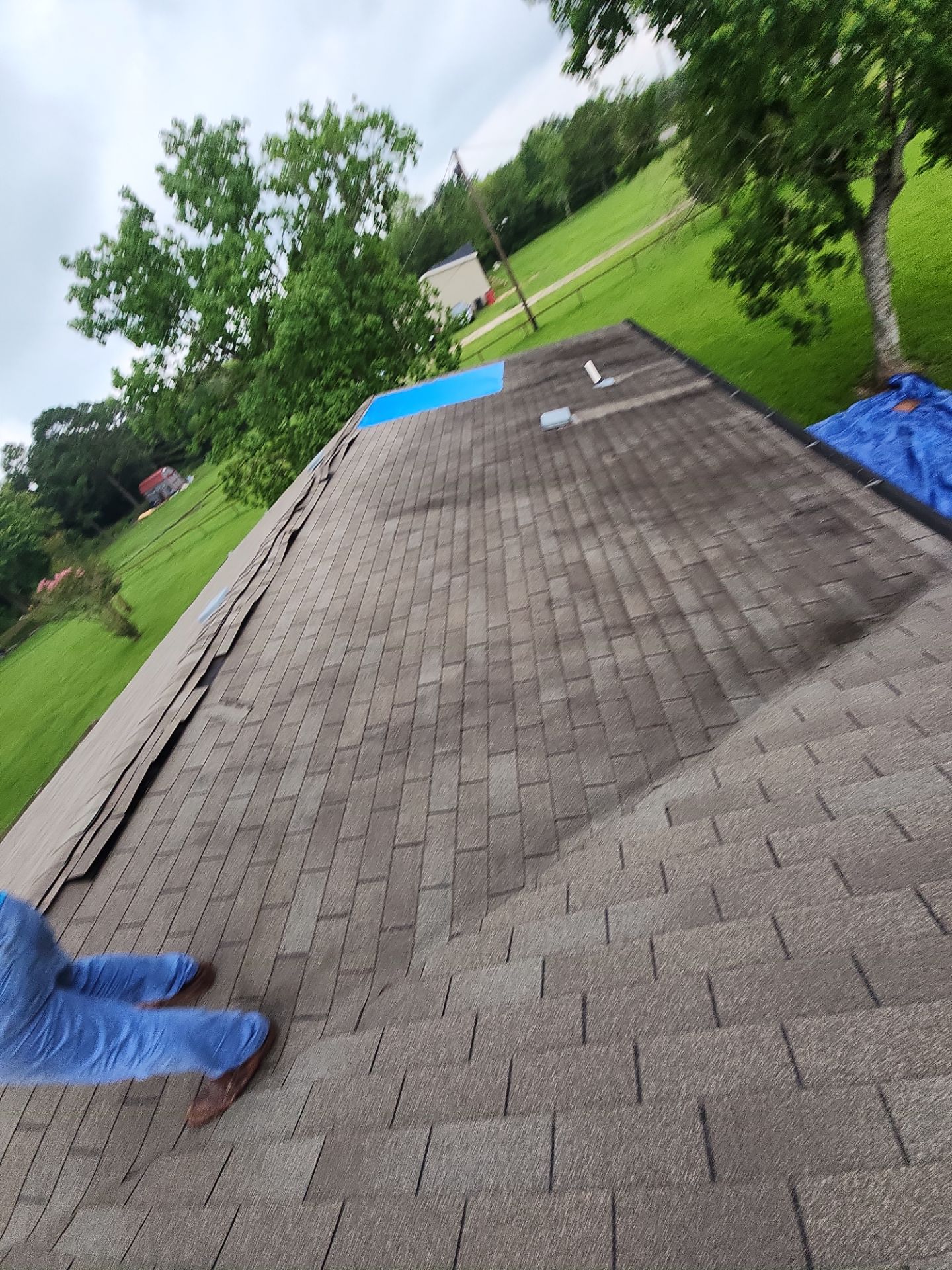 Residential Roofing Installation using Owen's Corning Duration (Lifetime) Shingles by Roof Repair Company