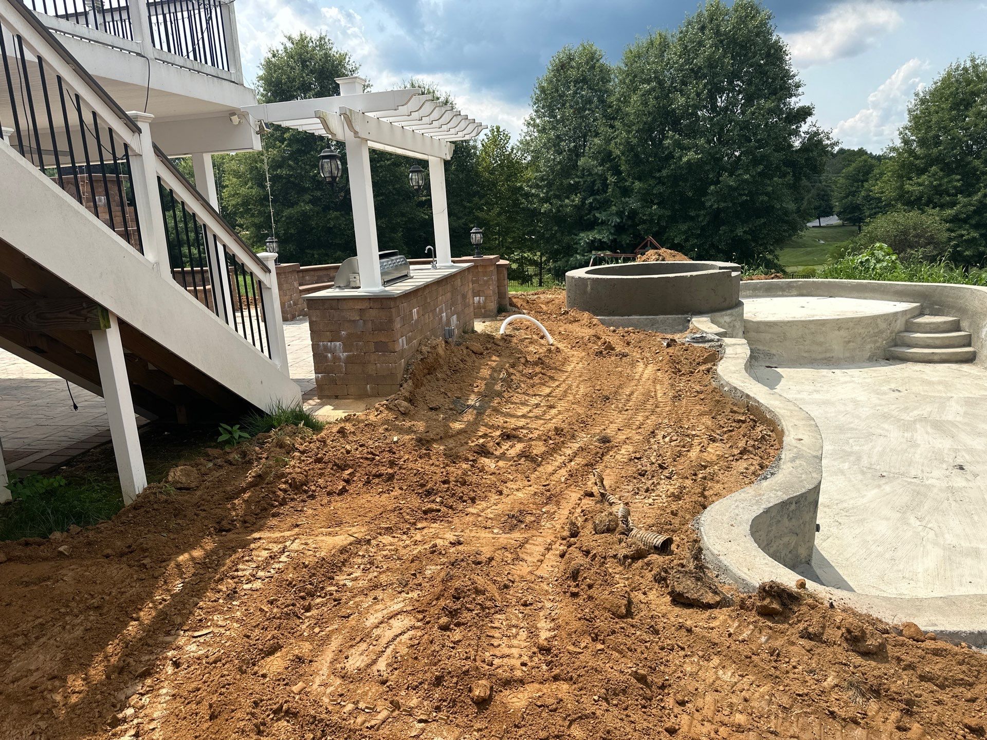 Project in Clarksville, MD by Elysium Pools