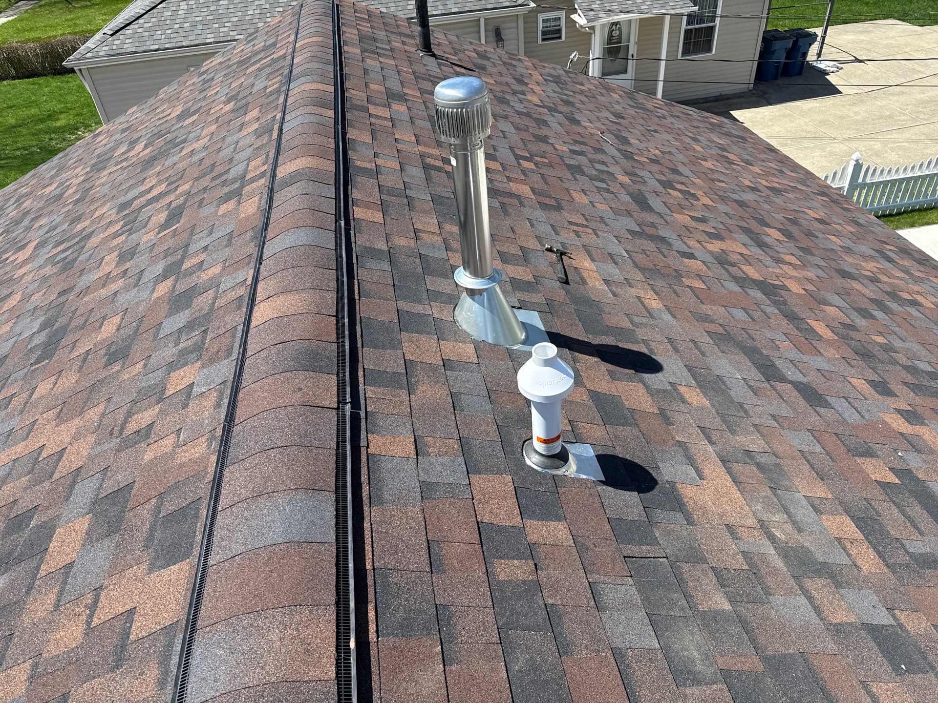 Residential Roofing Installation using Owens Corning Duration Asphalt Shingles by 3 Daughters Construction 