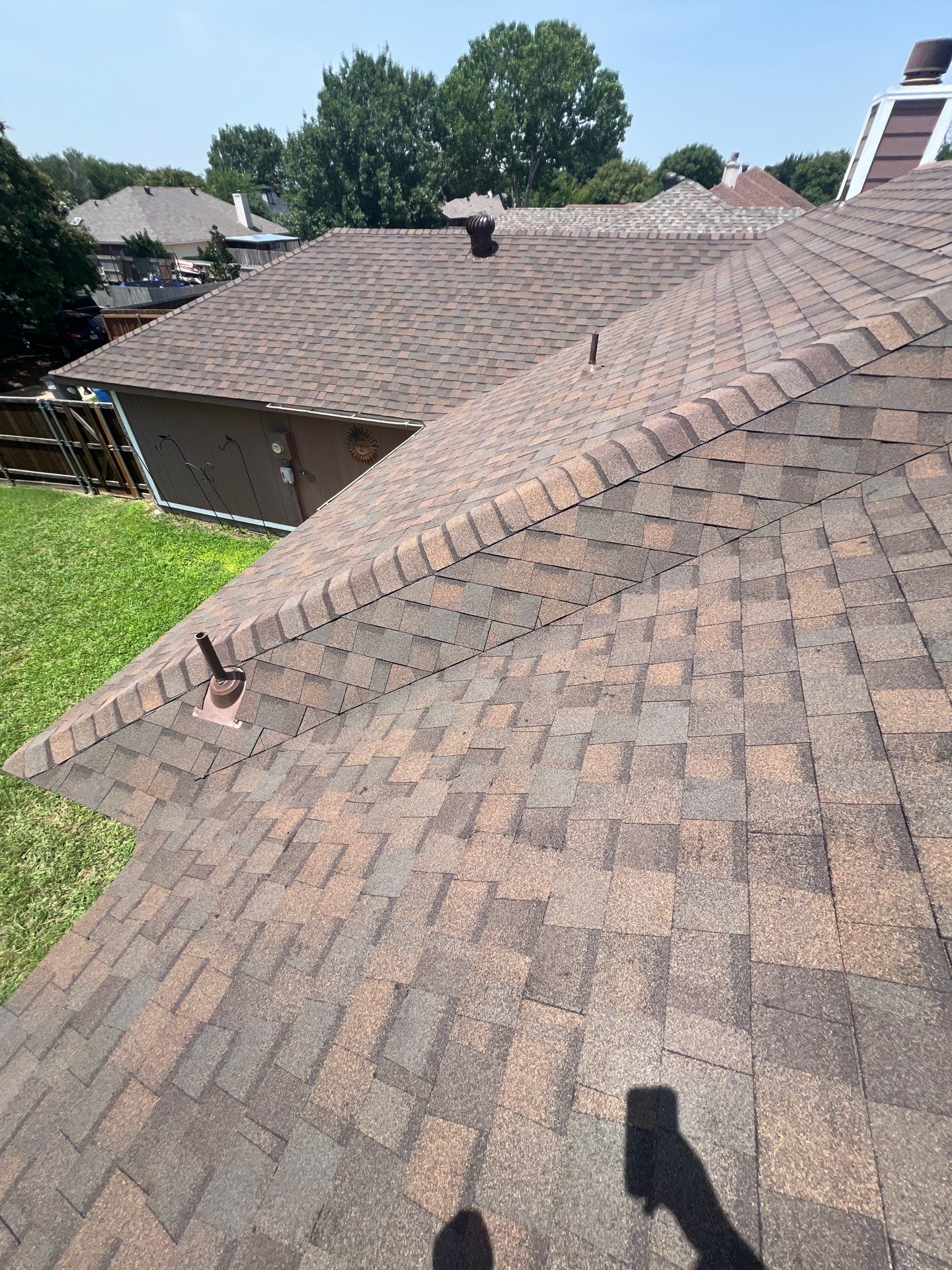 Project in Allen by Rainy Day Restoration