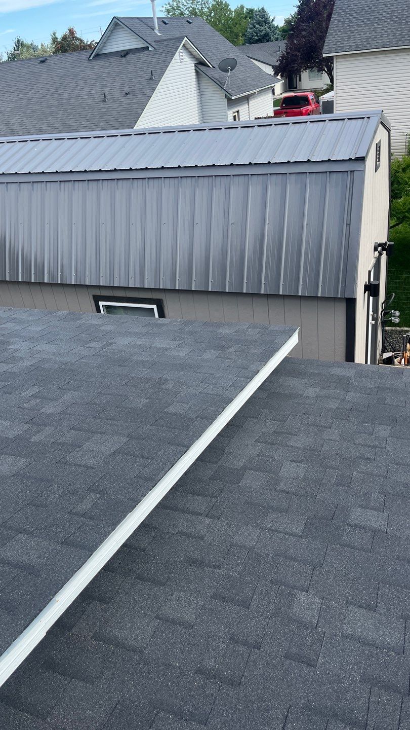 Transforming Homes in Kuna with Oakridge Onyx Black Shingles by ID Roofing LLC