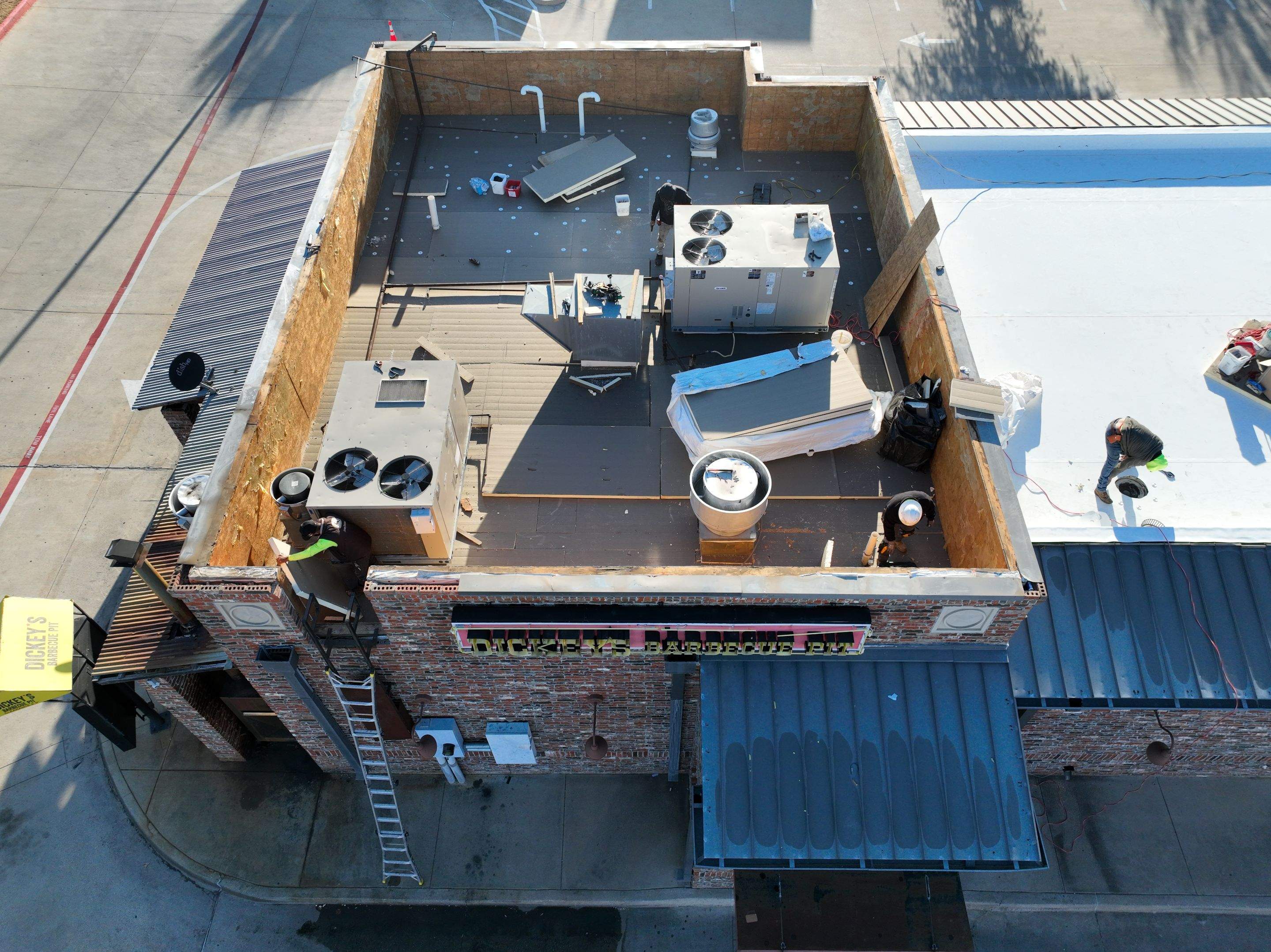 TPO Commercial Roofing Installation by 3:16 Roofing and Construction