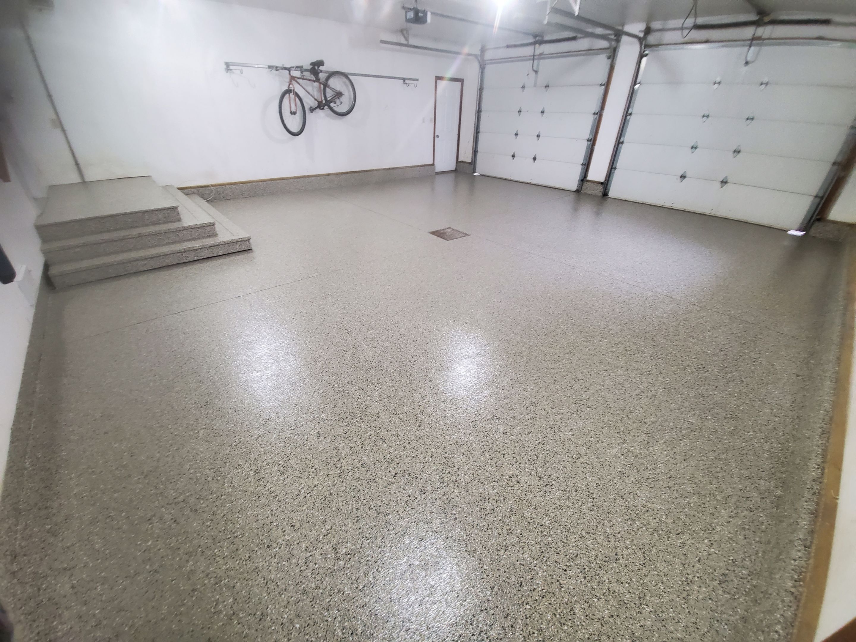 Garage using Mediterranean by Select Painting, Coatings & Garage Cabinets