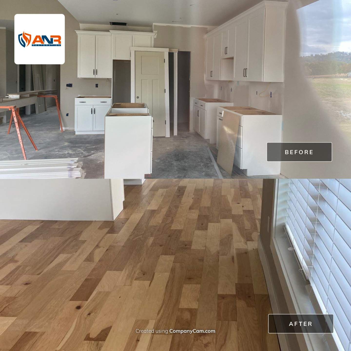 New Flooring After Water Damage by ANR Restoration