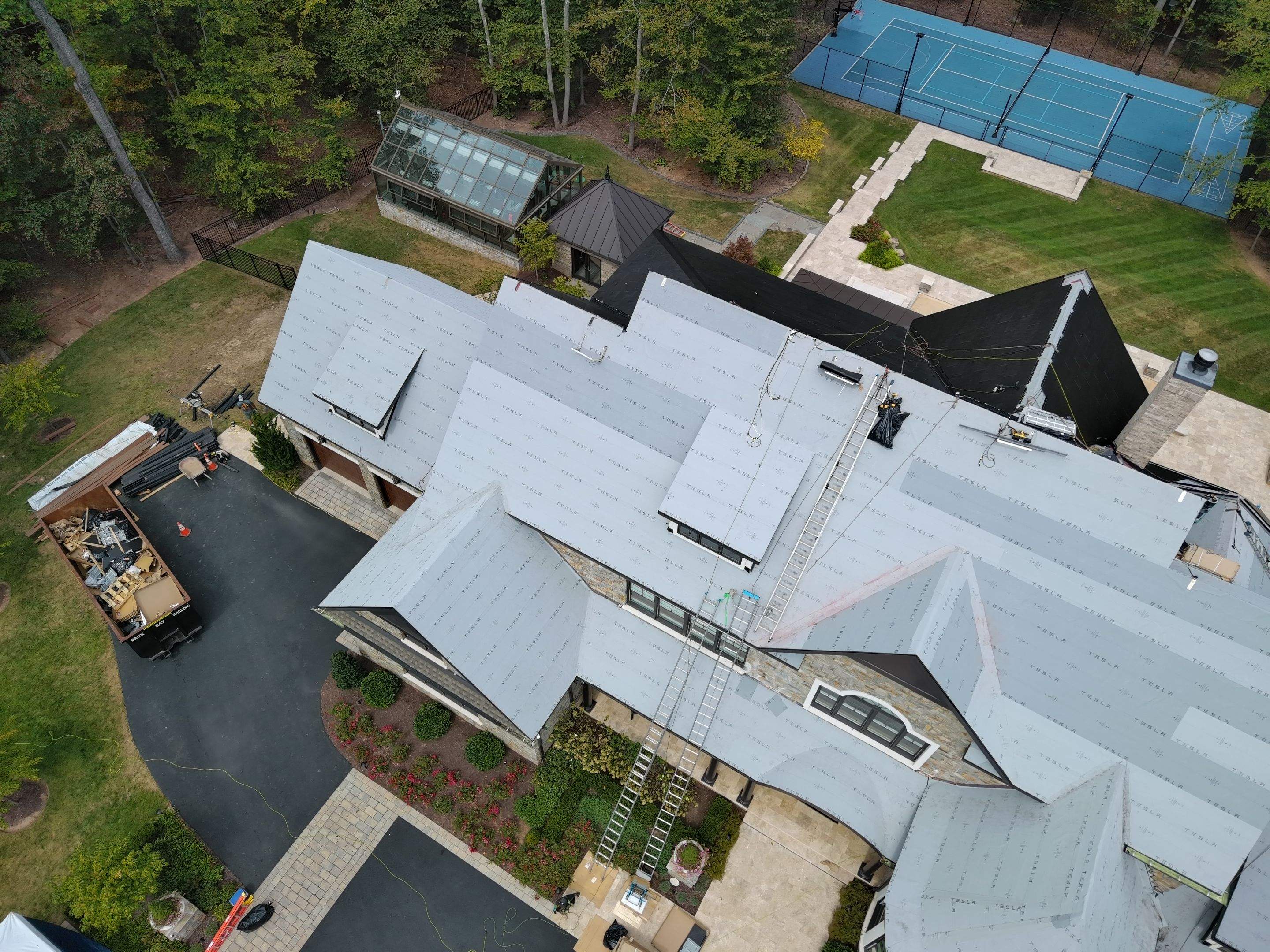 STUNNING Tesla Solar Roof in Virgina by American Home Contractors