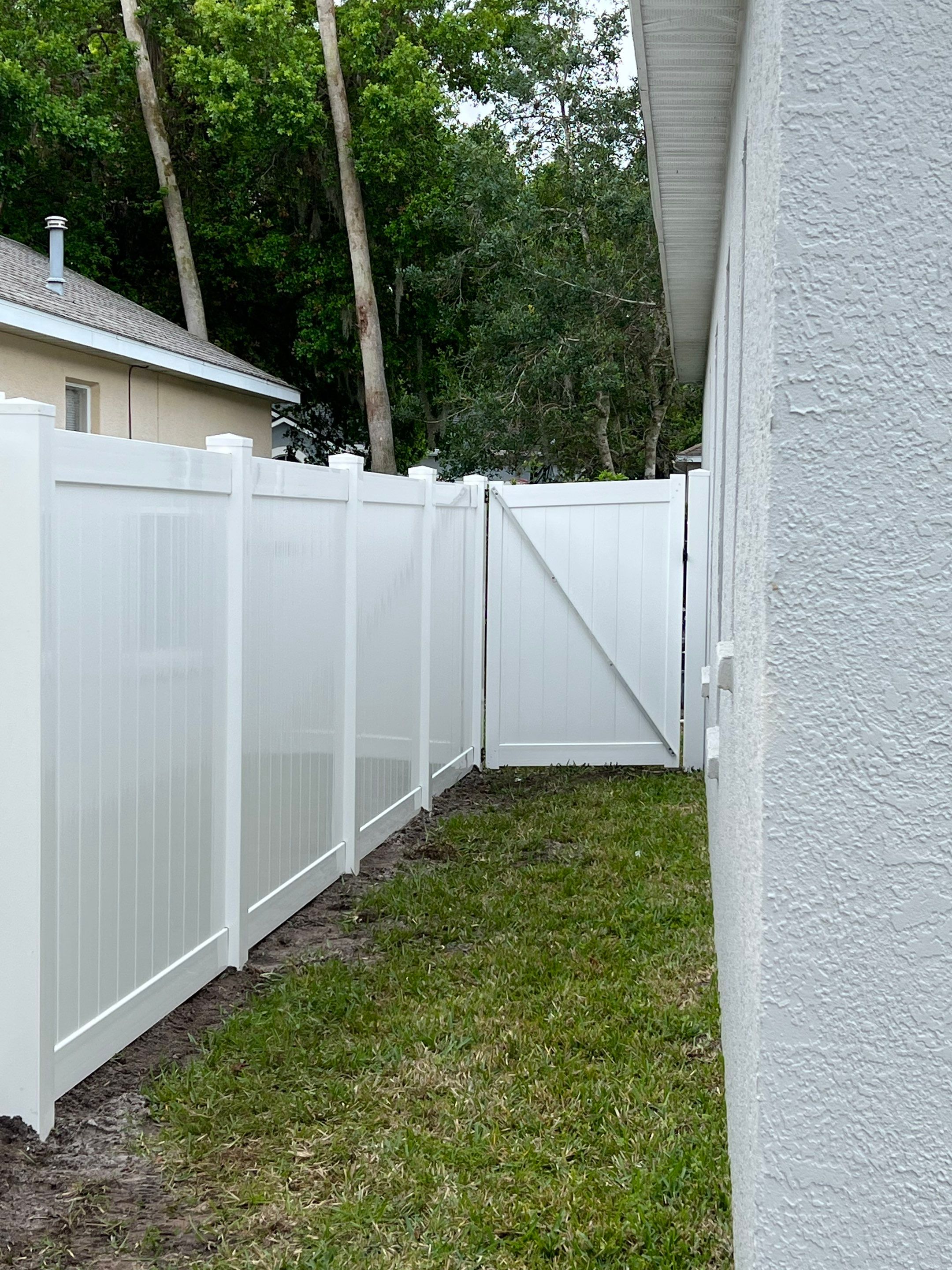 Vinyl Fence Installation using Vinyl Privacy Fence  by Asap fence and gates, LLC