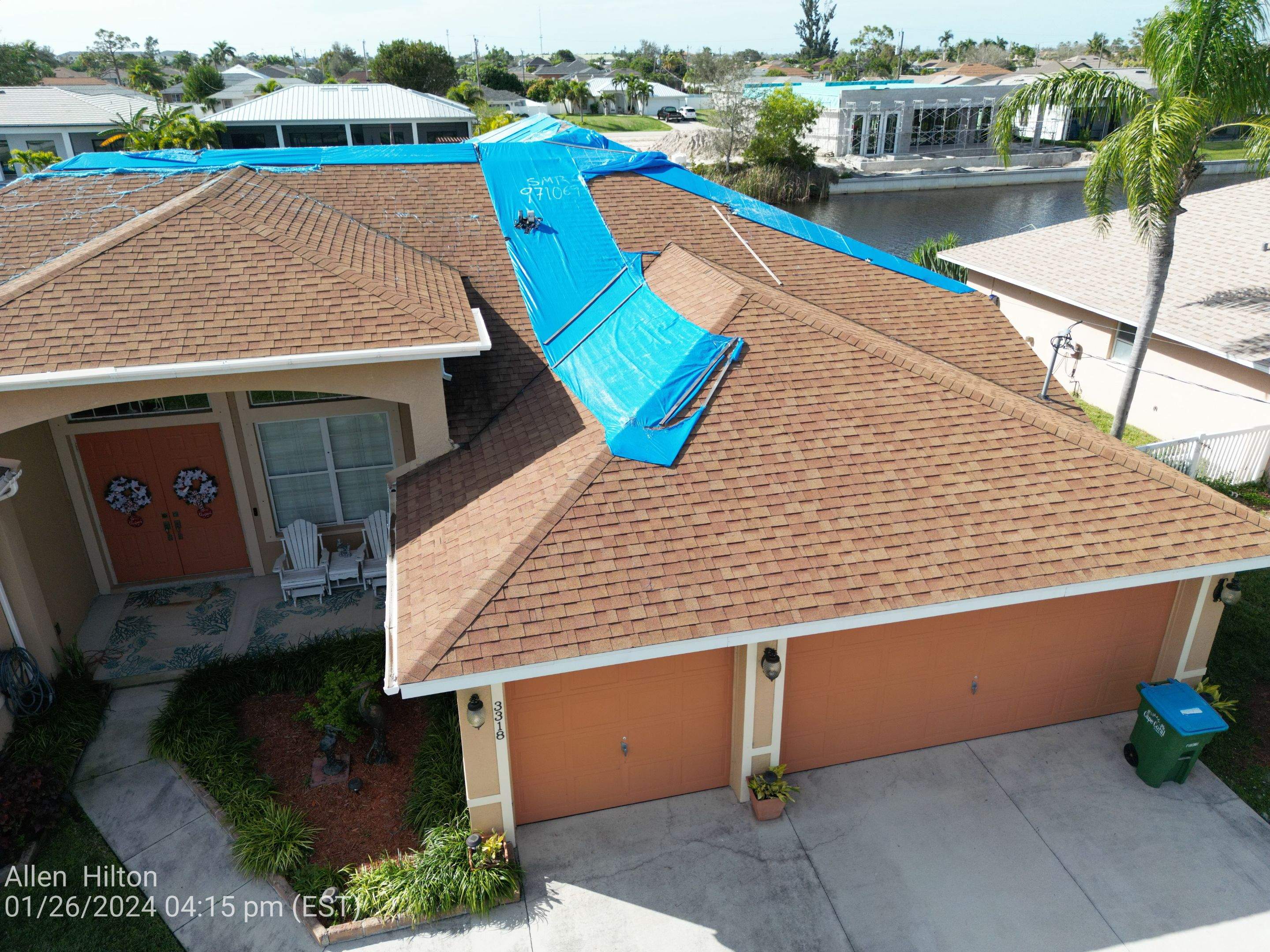 Residential Roofing Installation using Tri County Metal by 1st Class Roofing, Inc. 