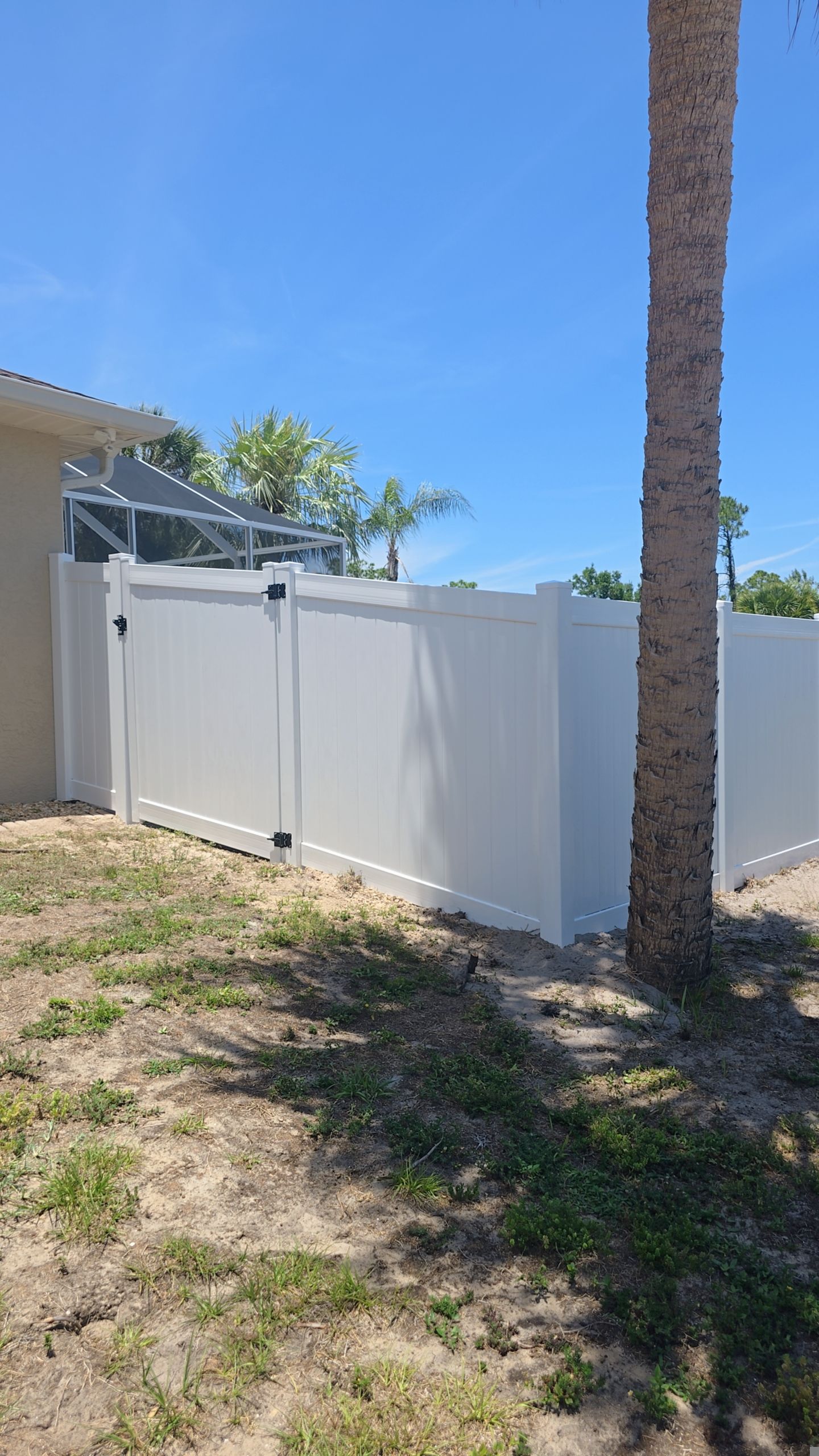 Vinyl Fence in North Port by True Fence LLC