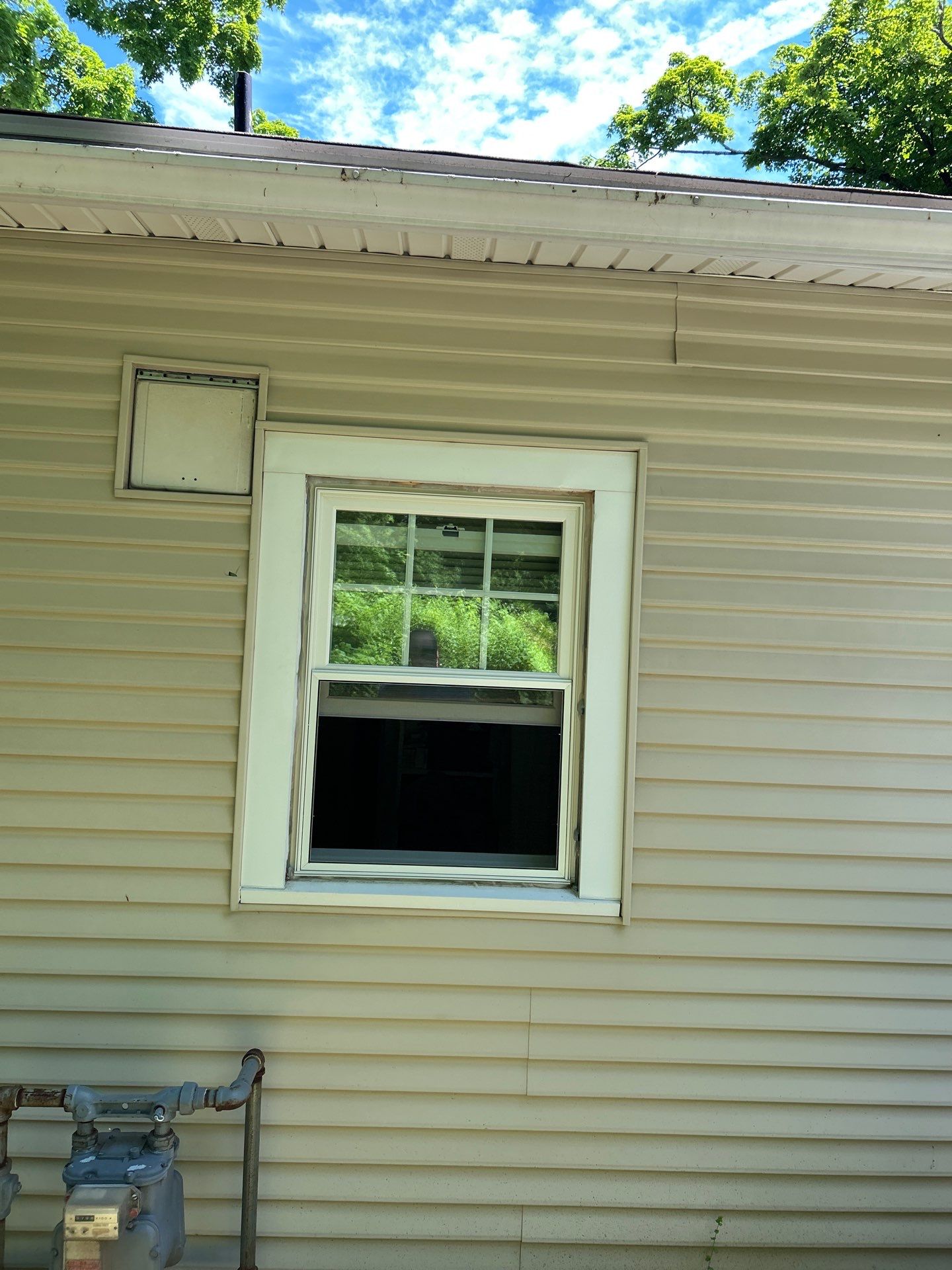 Infinity by Marvin Window Installation using Infinity By Marvin Double-Hung window by DiGiorgi Roofing and Siding Inc