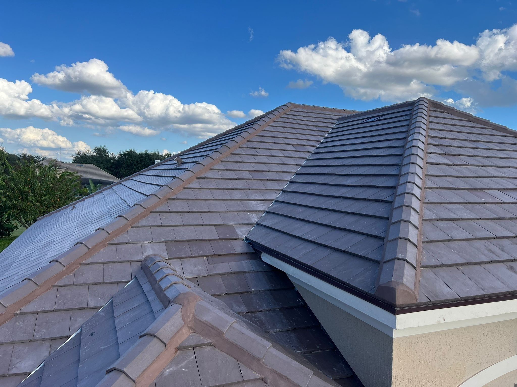 Full Concrete Tile Roof Replacement with Polyglass Underlayment in Orlando by Fortified Roofing Solutions Corp.
