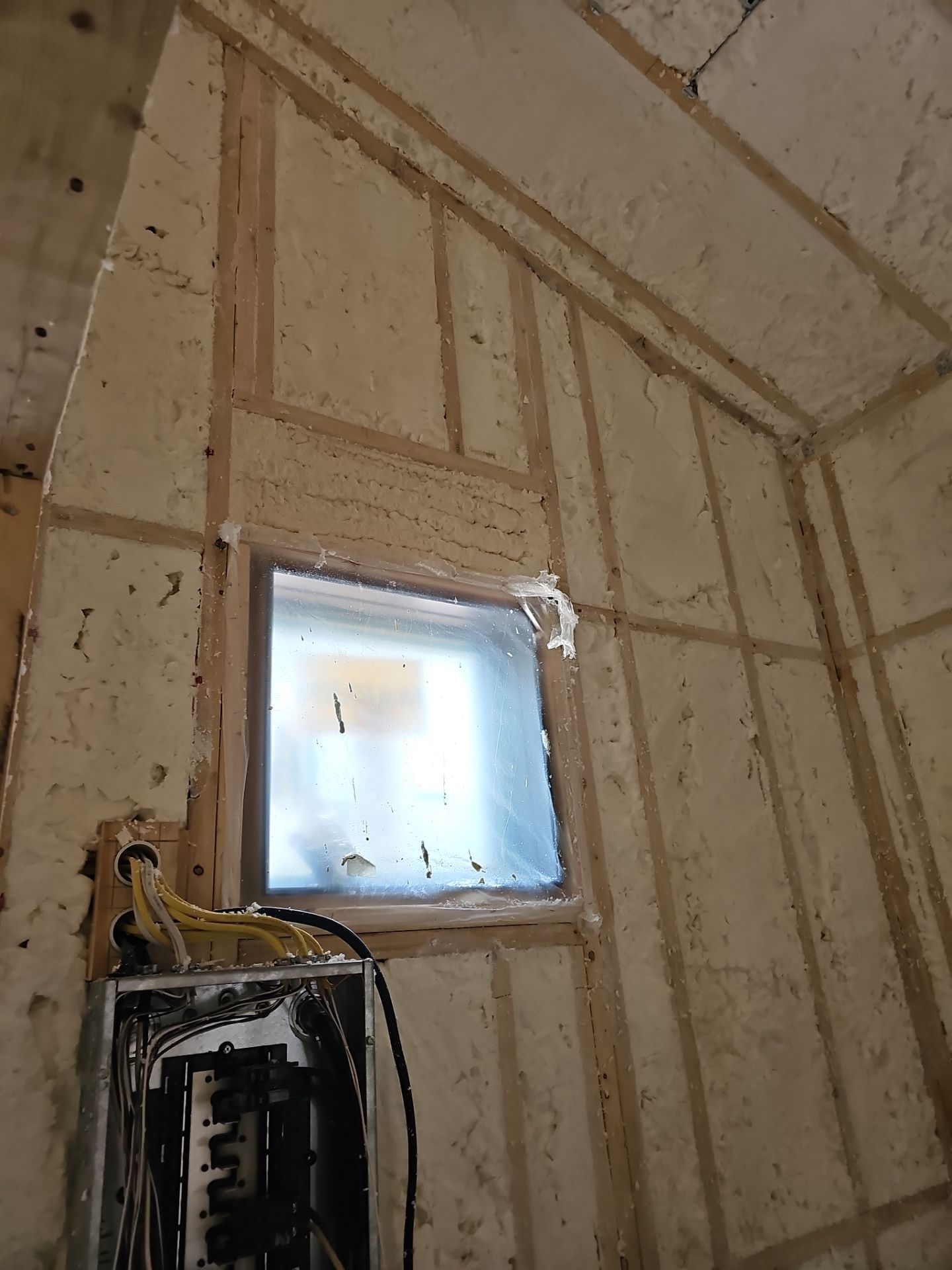 Spray Foam Insulation using open cell spray foam by NYS Foam & Energy