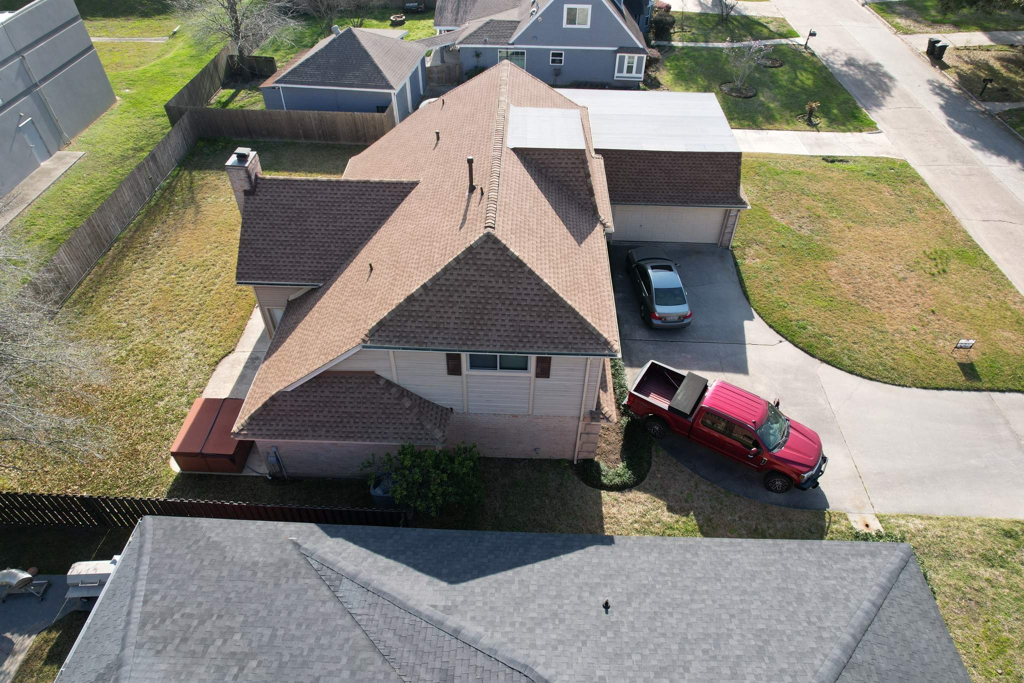 GAF Timberline HDZ Shakewood by STX Roofing