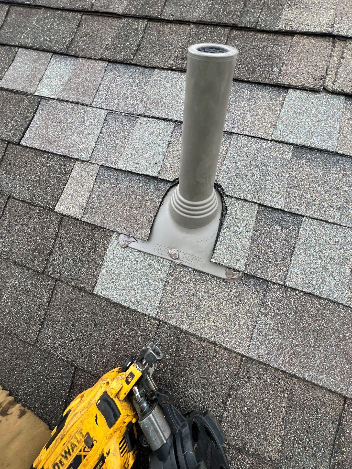 Hail Damage using Owen's Corning Duration (Lifetime) Shingles by Roof Repair Company