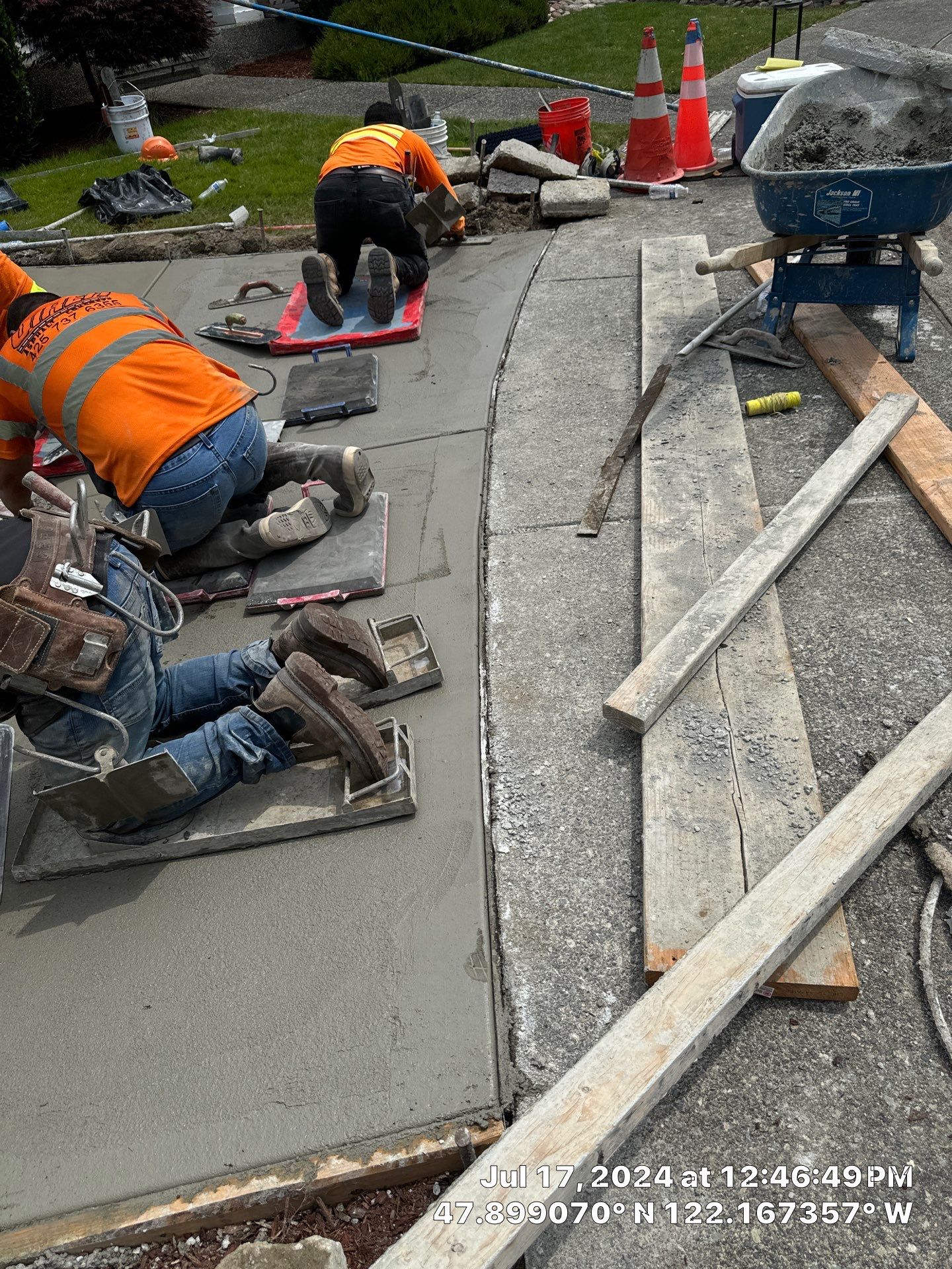 Luis | Concrete Driveway by Jireh Asphalt & Concrete Inc 