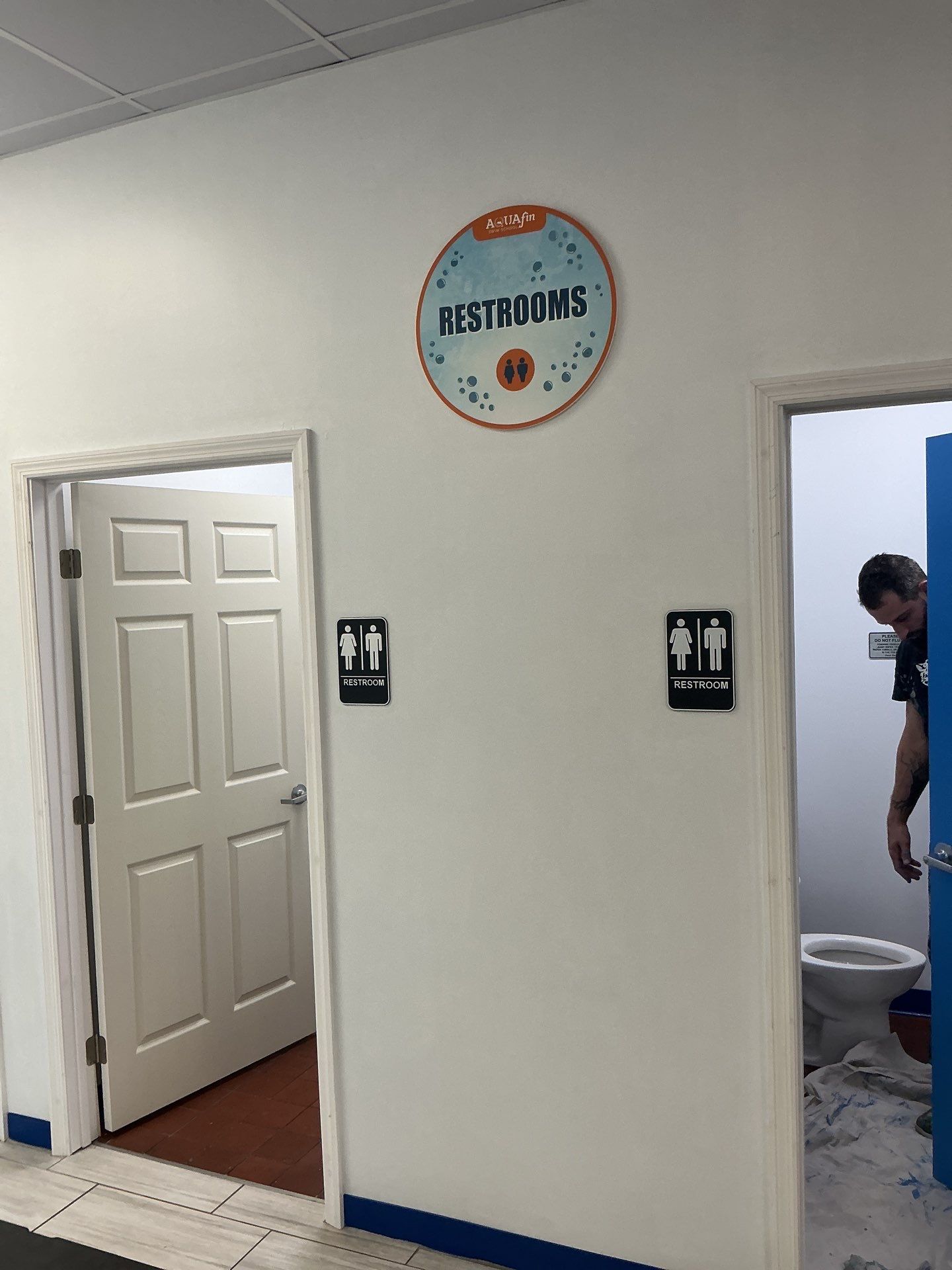 AQUAfin Door Install by Axtra Hand