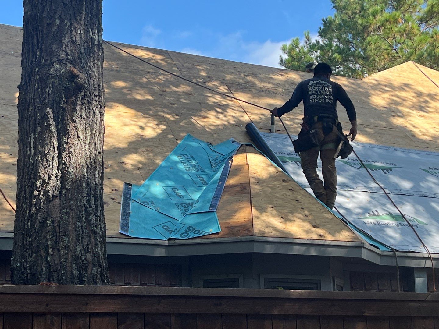 Residential Roof Replacement using GAF shingles by Elite Roofing LLC