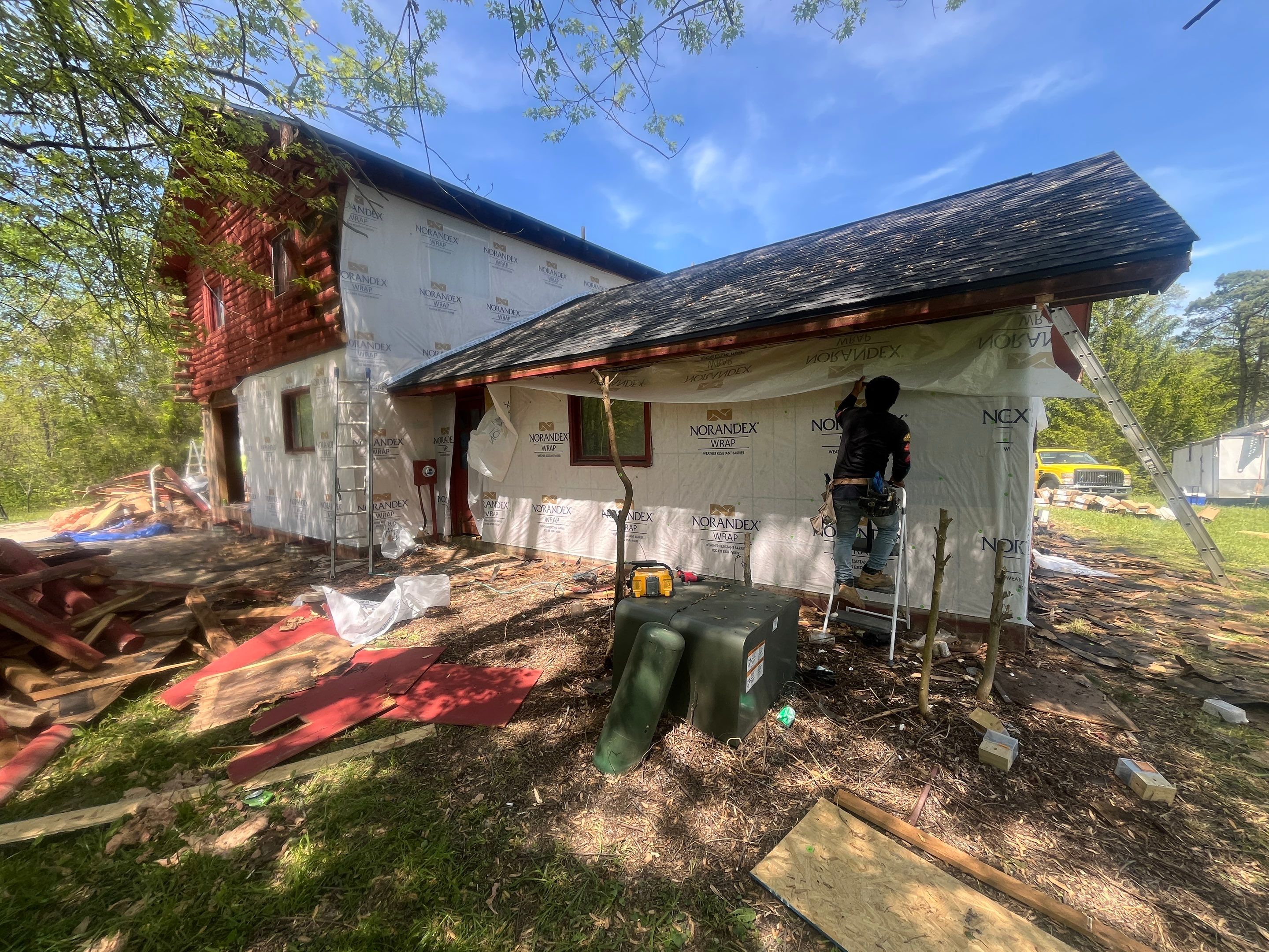 Old Farmhouse Remodel by Columbus Roofing Company