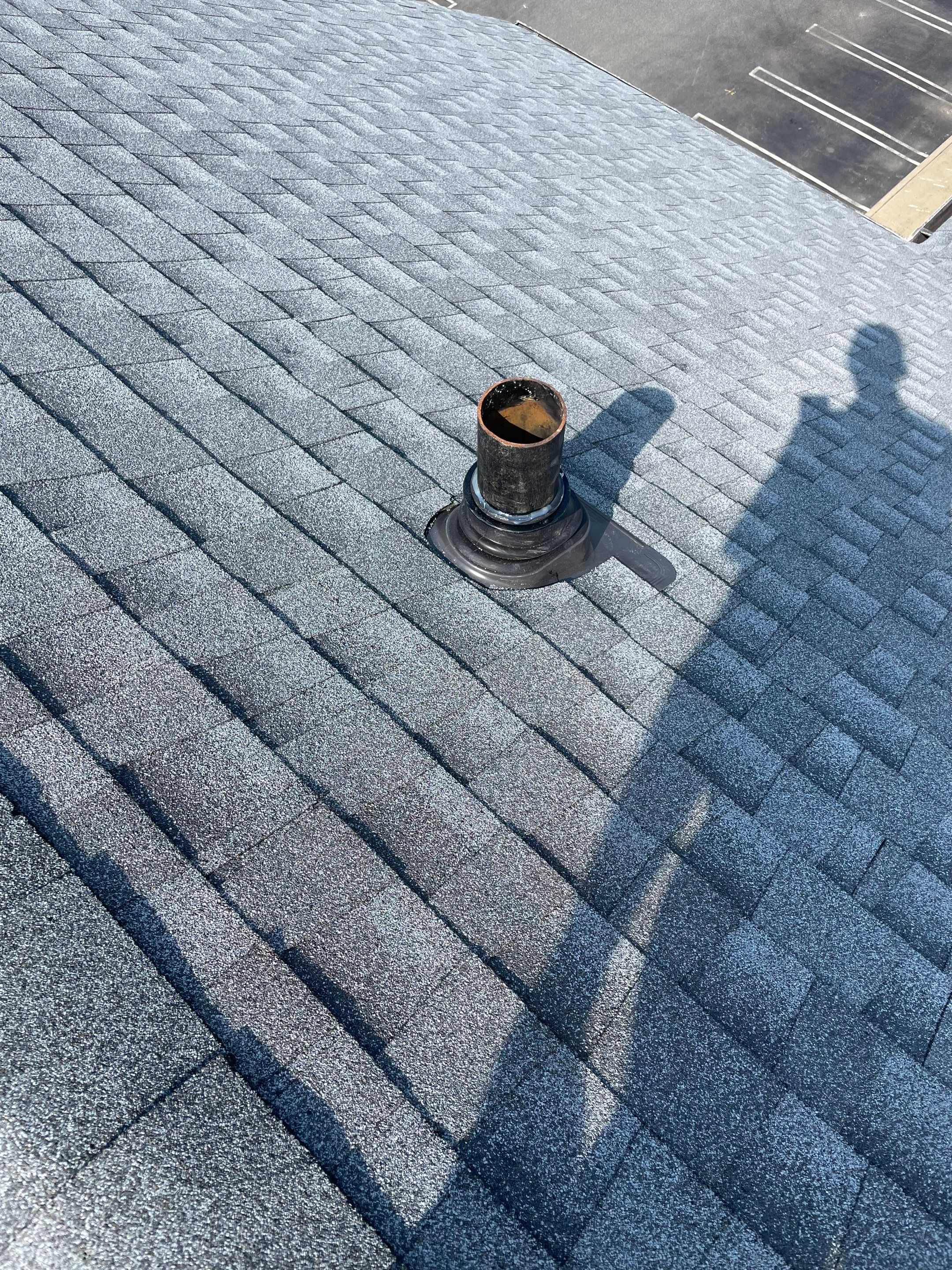 Commercial Roofing Installation using GAF Timberline / New Gutters and Downspouts by All Site Roofing