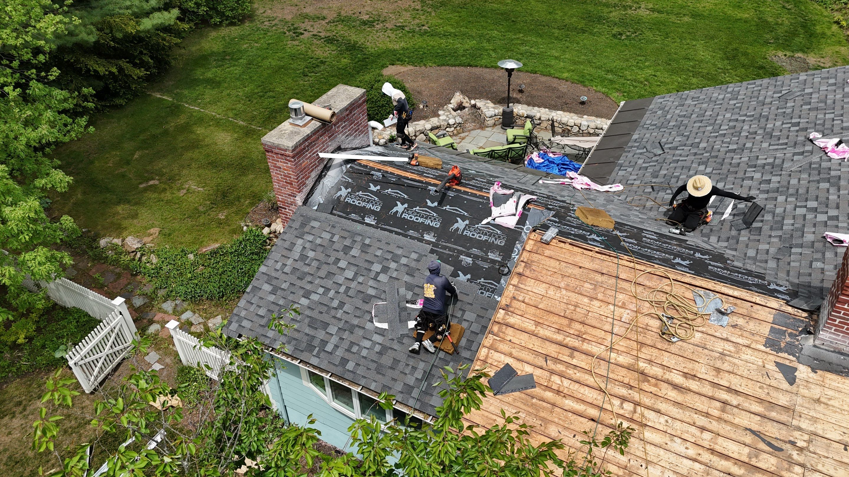Roofing Replacement by Mighty Dog Roofing of Greater Middlesex County