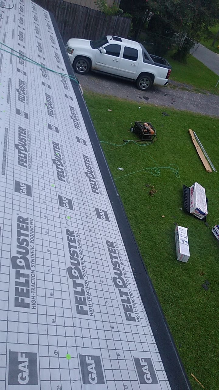 Residential Roofing Installation using Roof Replacement by American Roofing & Construction LLC