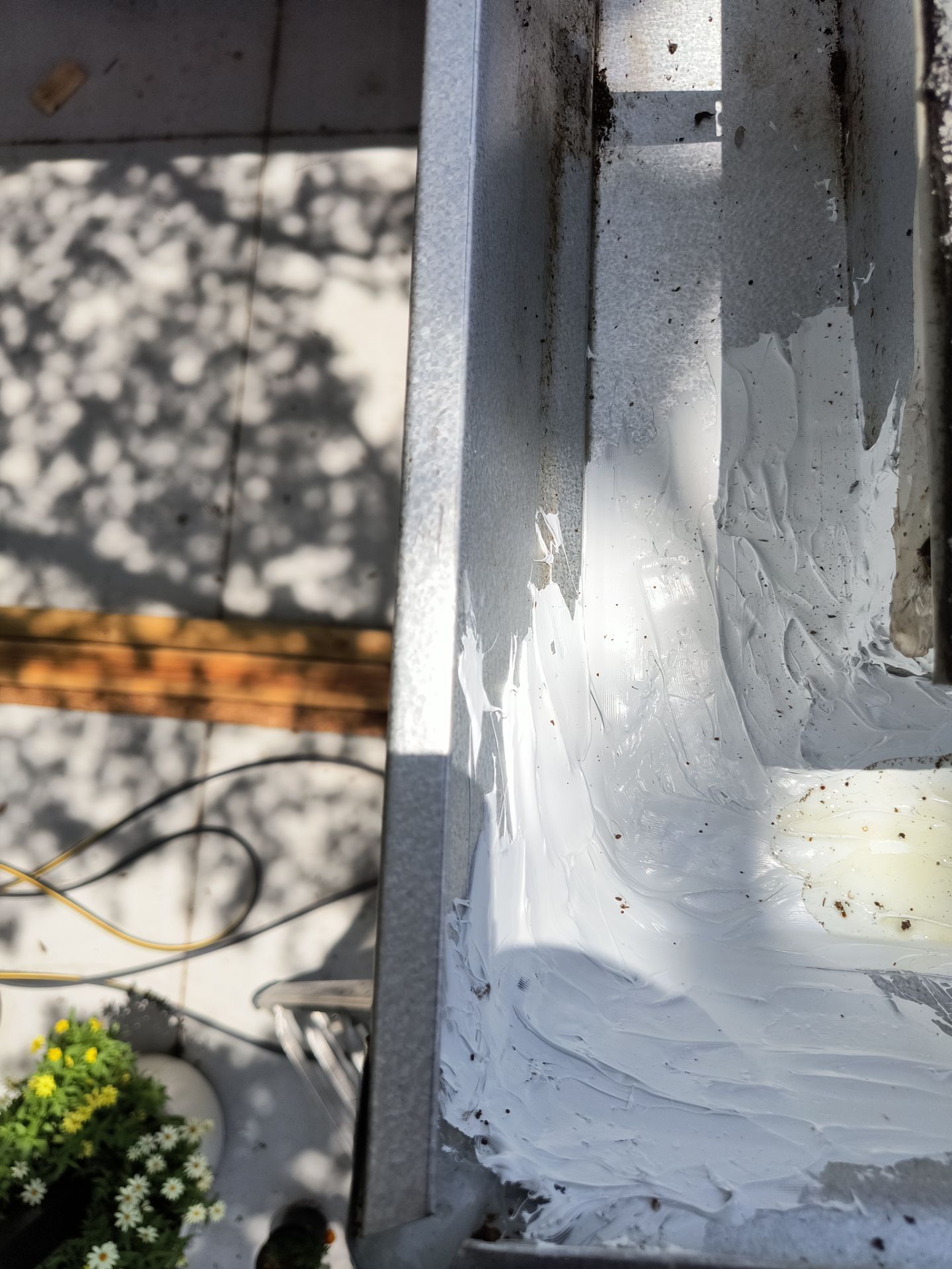 Seamless Galvalume Gutters Installation using Galvanized Gutters in Fort Myers FL by Gutter Professors