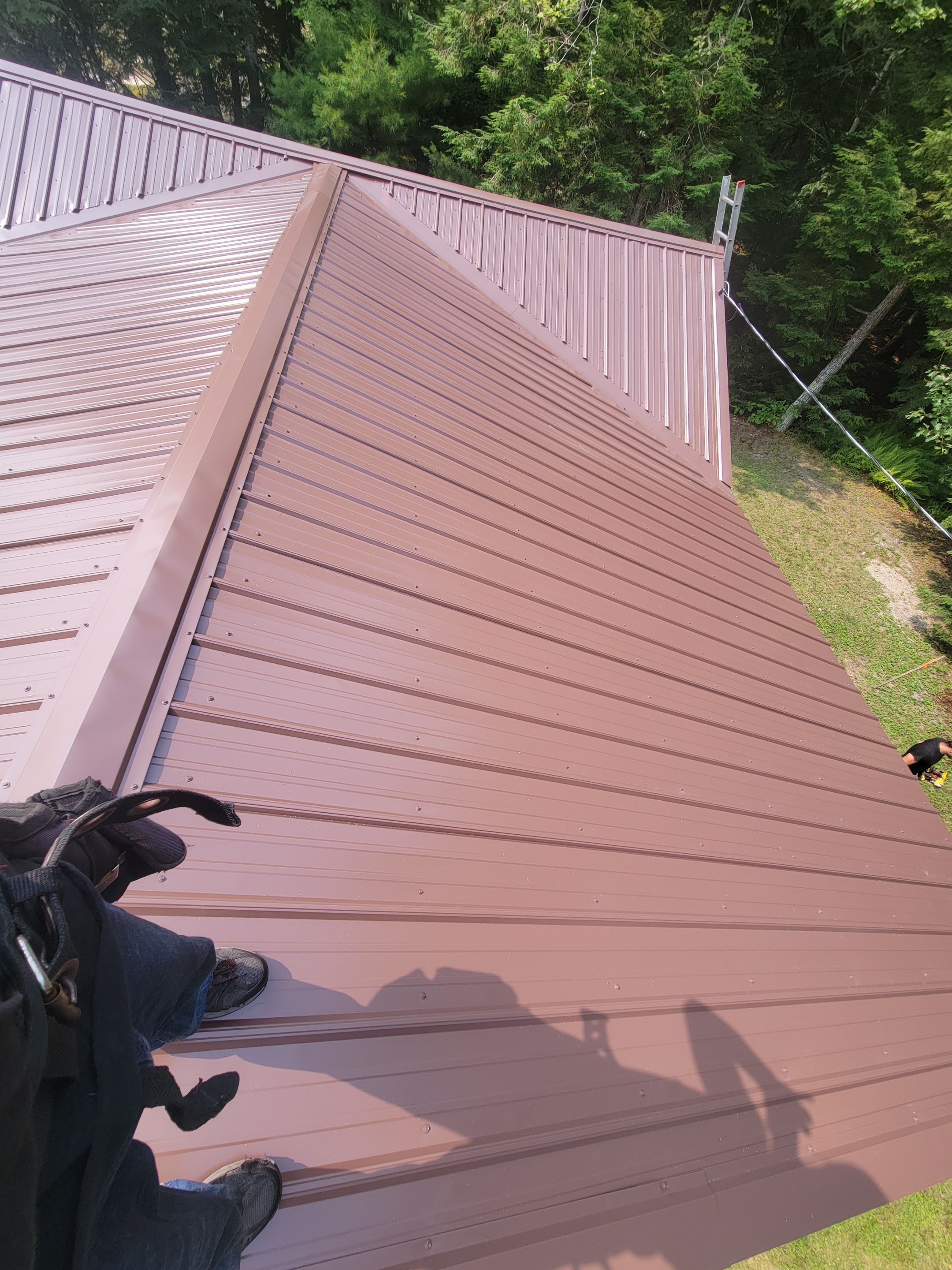 New Metal Roof using All Thats Metal 29g Currigated  by The B.A.R Roofing