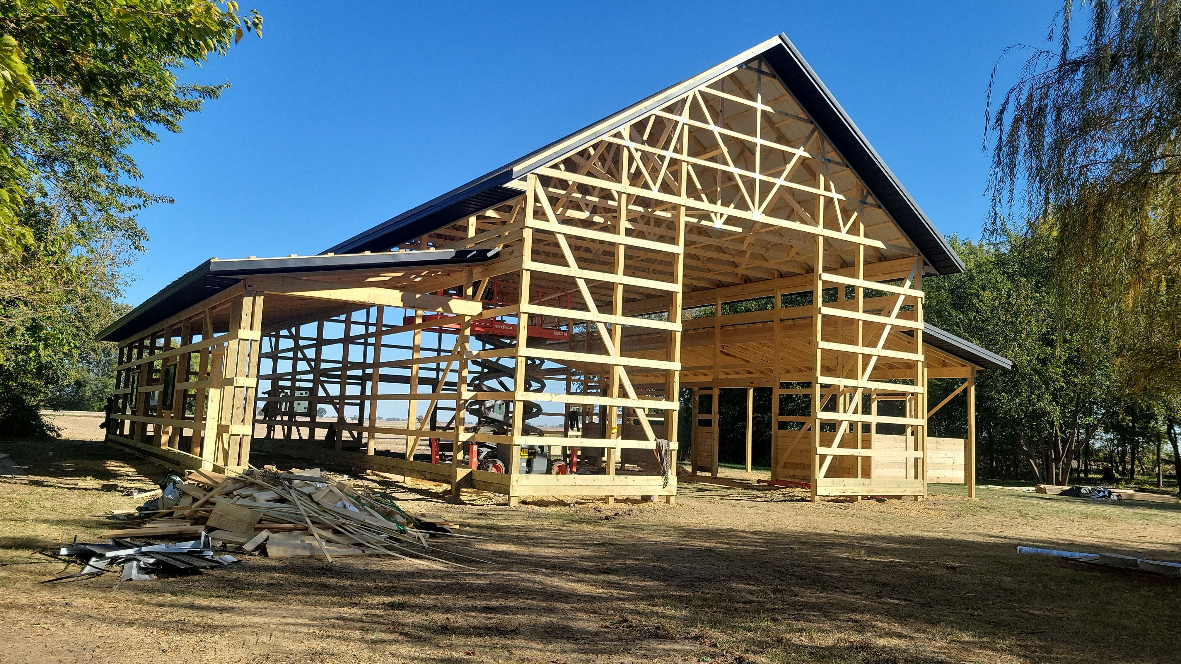  Horse stables by Miles Construction 