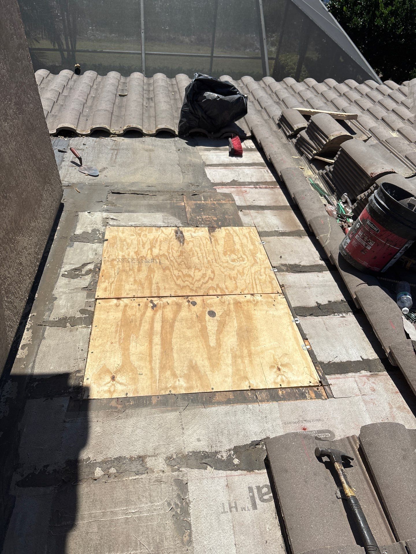 Residential Tile Roofing Repair at the Esplanade Golf & Country Club at Lakewood Ranch by Gopher Roofing