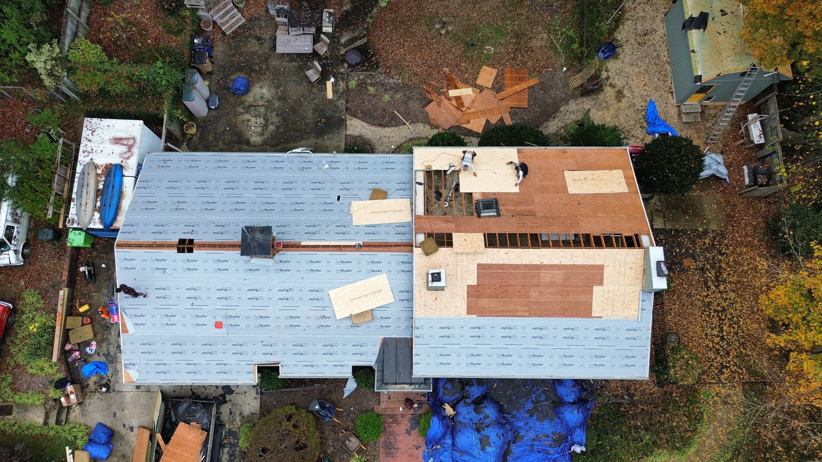 GAF HDZ Charcoal by Skybird Roofing